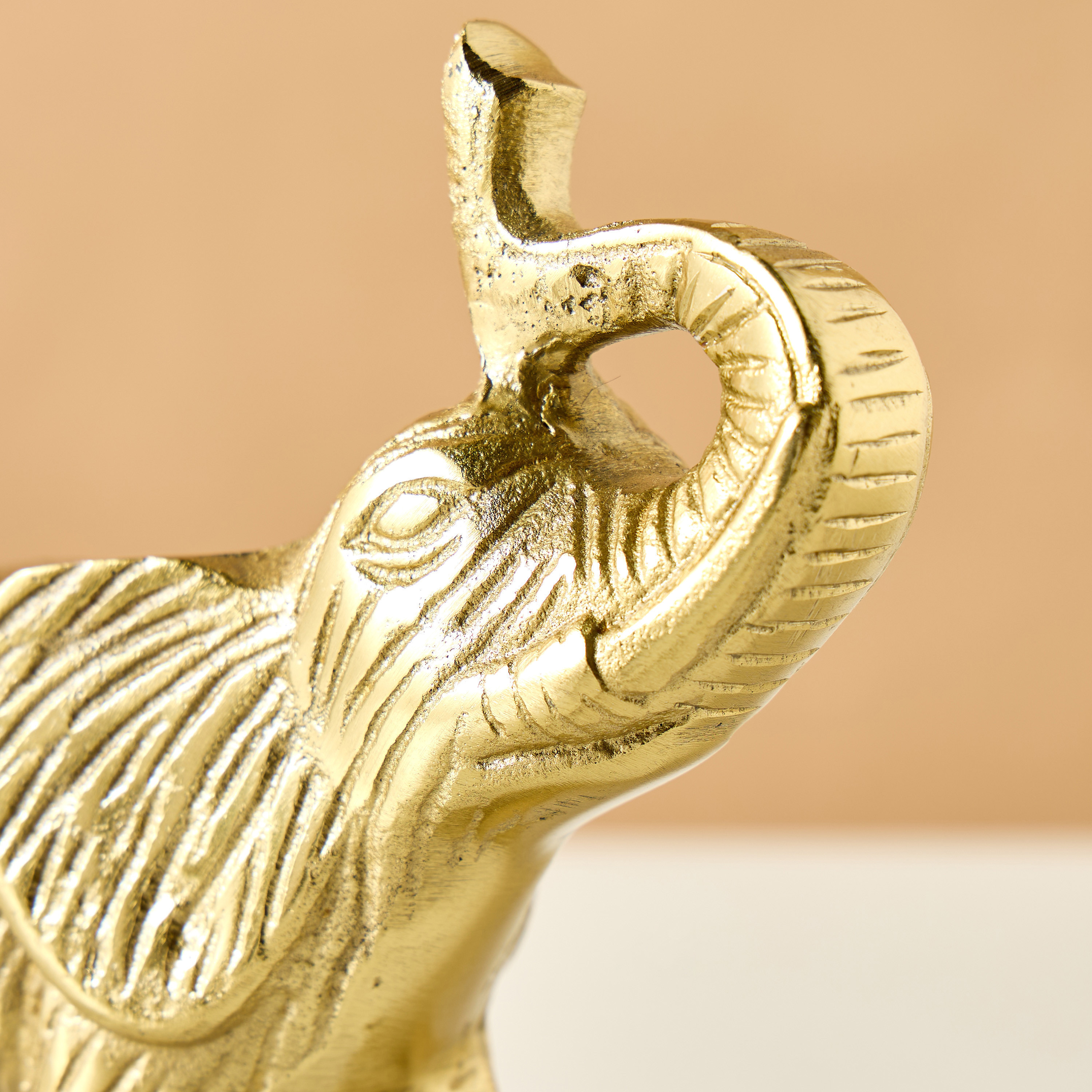 Decorative Elephant Sculpture - 18x7x18 cms-household-decor-decorativeobjectsandsculptures-image-4