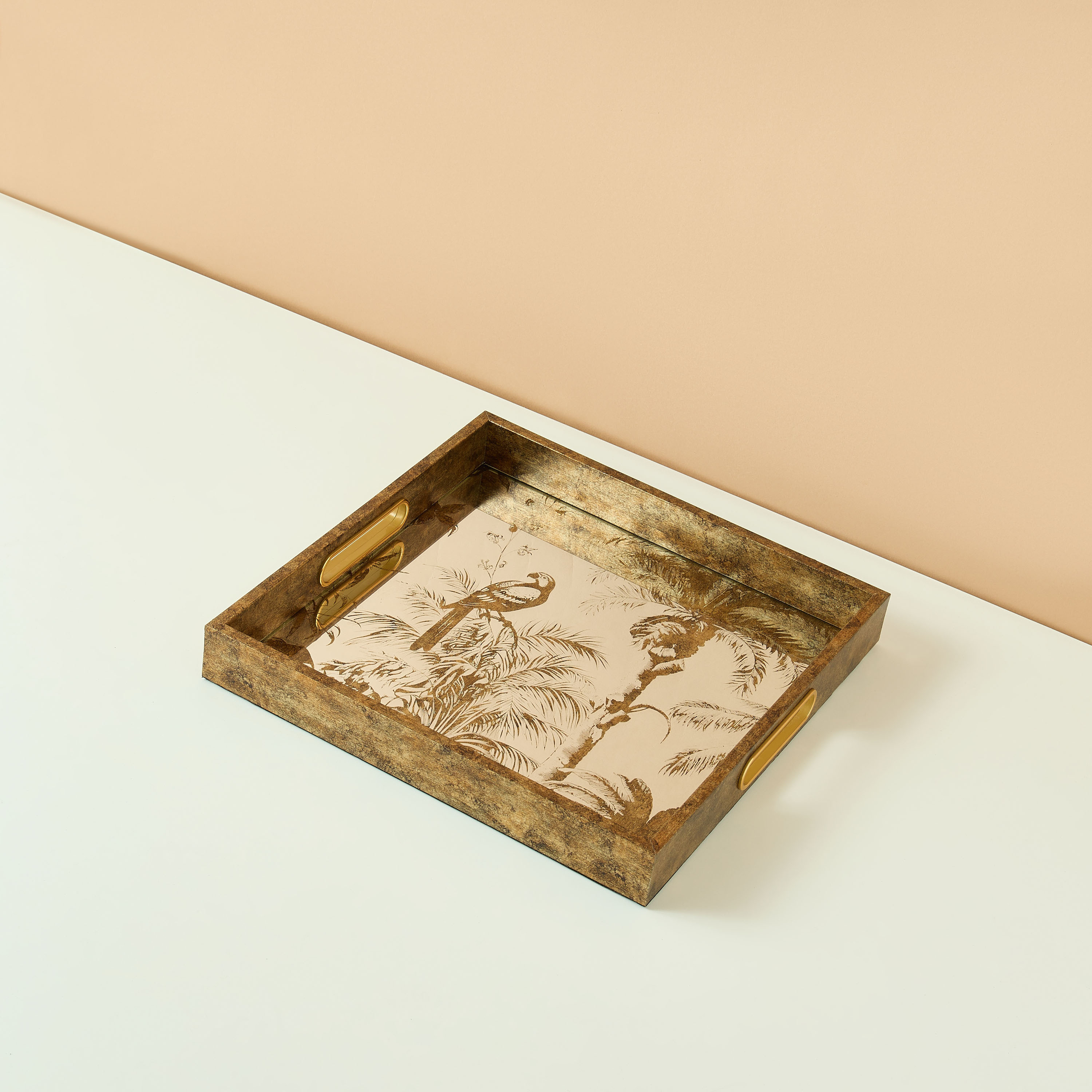 Printed Decorative Glass Tray-household-decor-boxesandtrays-image-2