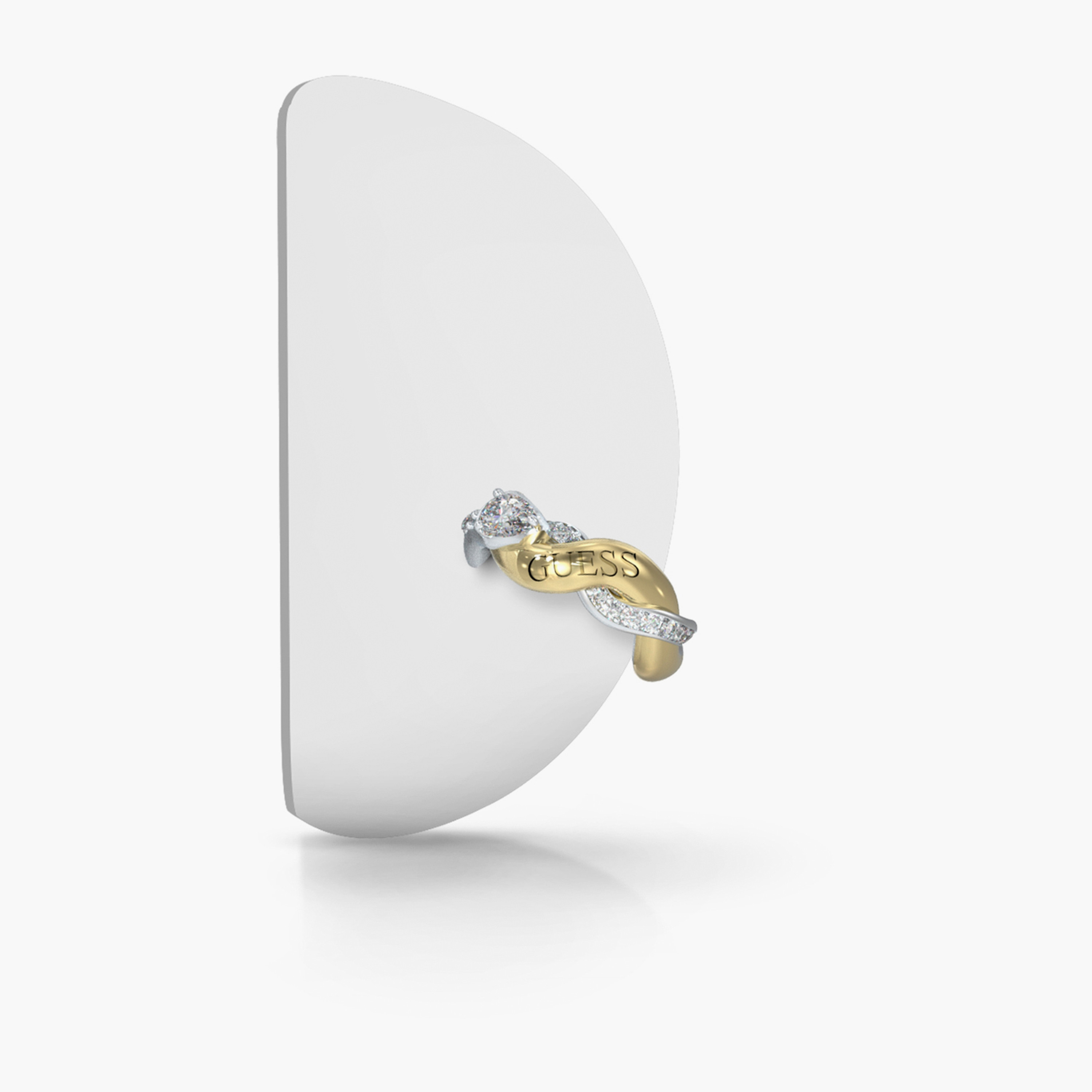 غيس- أقراص فولاذ ملتوية تلتف حول الأذن 17 مم | JUBE05071JWYGRHT-U-women-watchesandjewellery-jewellery-earrings-image-1