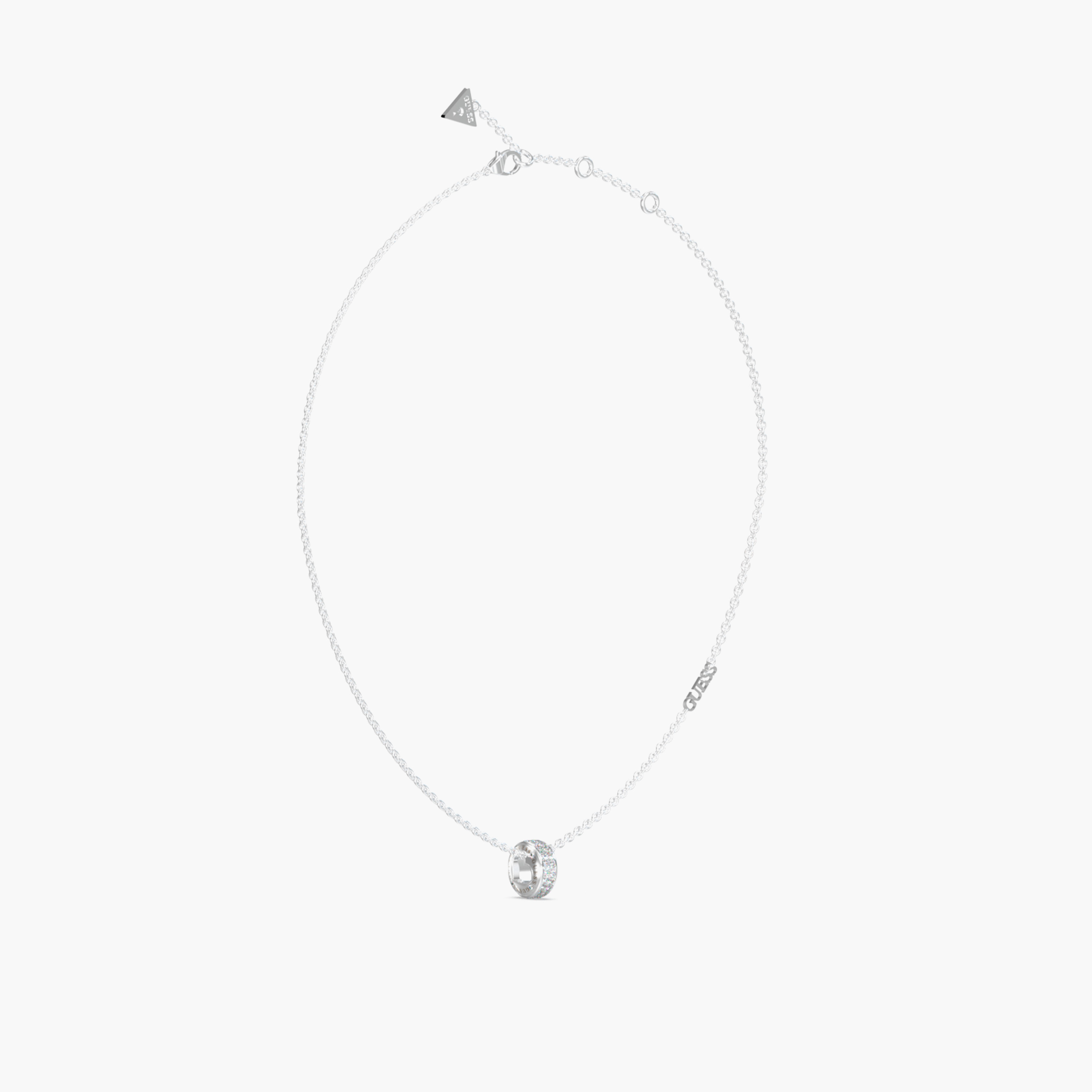 غيس- قلادة نسائية من الفولاذ - قلب مقاس 16-18 بوصة-women-watchesandjewellery-jewellery-necklacesandpendants-image-1