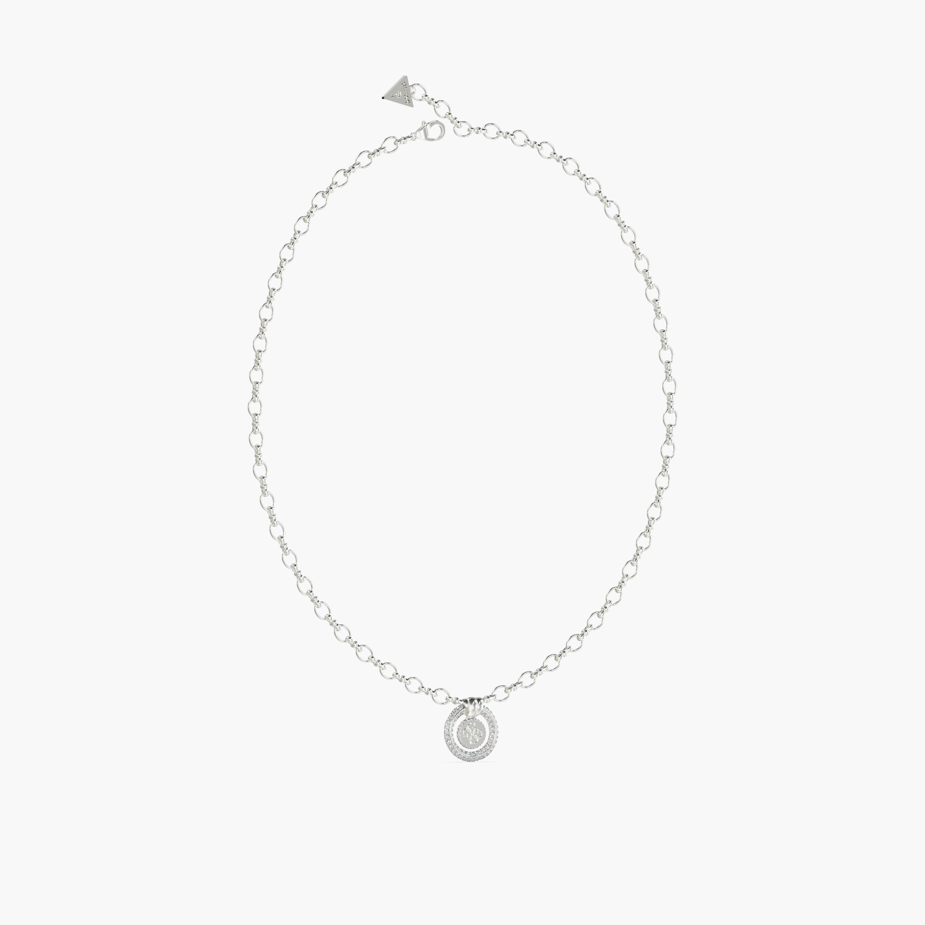 غيس- قلادة نسائية سلسلة بعقدة شعار 4غ مقاس 16 - 18 بوصة من الفولاذ-women-watchesandjewellery-jewellery-necklacesandpendants-image-1