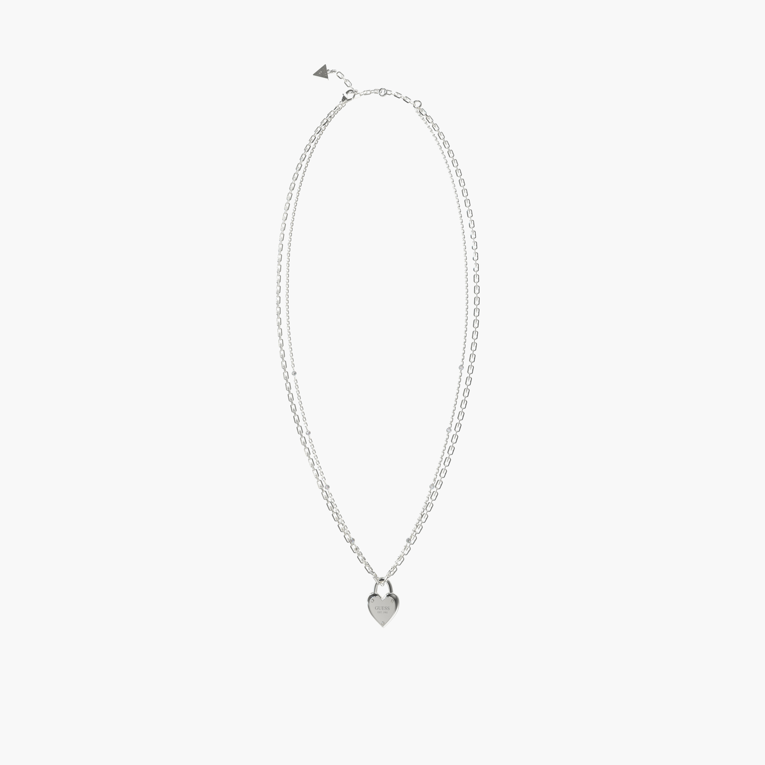 غيس- قلادة نسائية ذهبية بسلسلة - قلب وقضيب - حرف T بطول 37 بوصة-women-watchesandjewellery-jewellery-necklacesandpendants-image-1