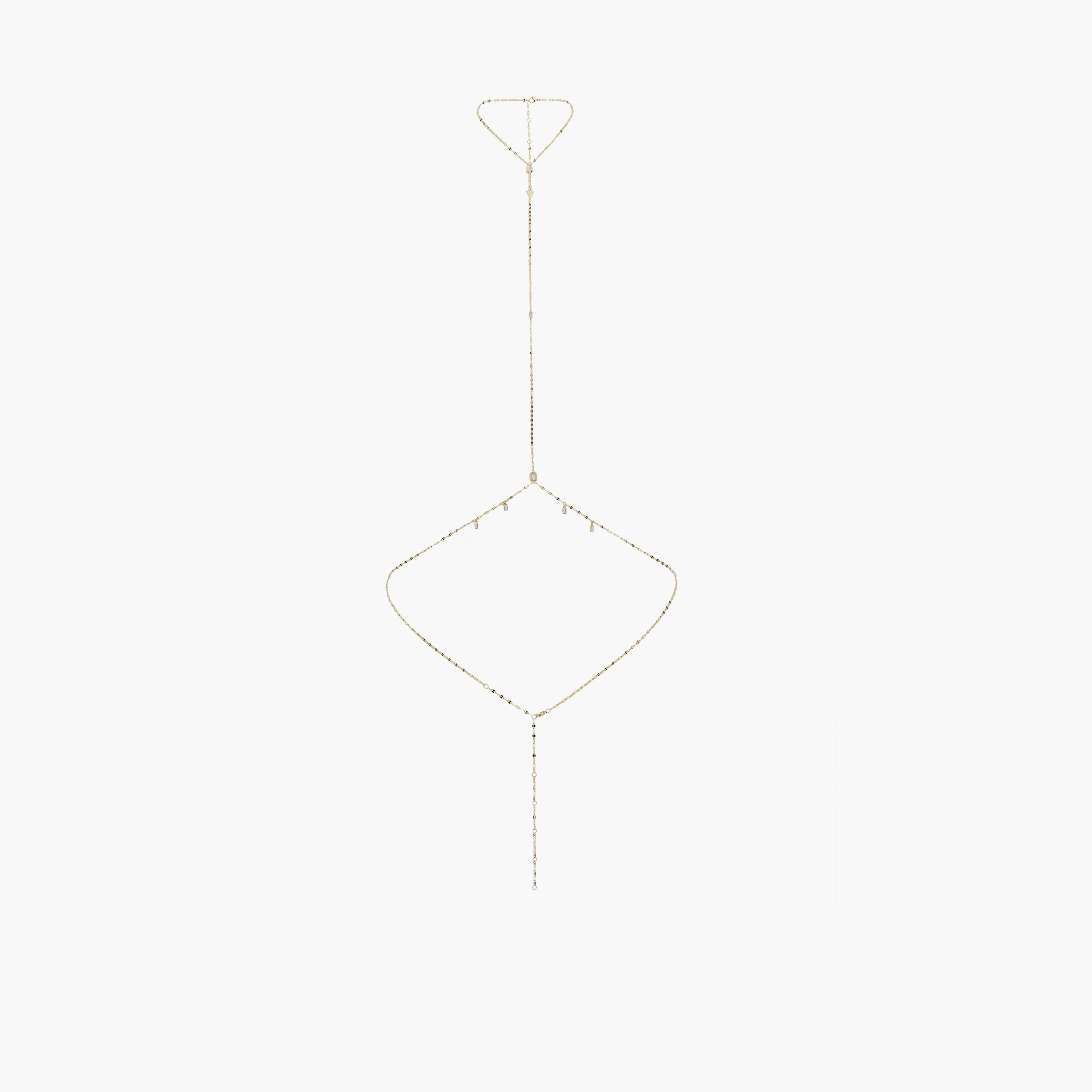 غيس- قلادة نسائية ذهبية من الفولاذ بسلسلة للجسم متعددة التعليقات-women-watchesandjewellery-jewellery-necklacesandpendants-image-1