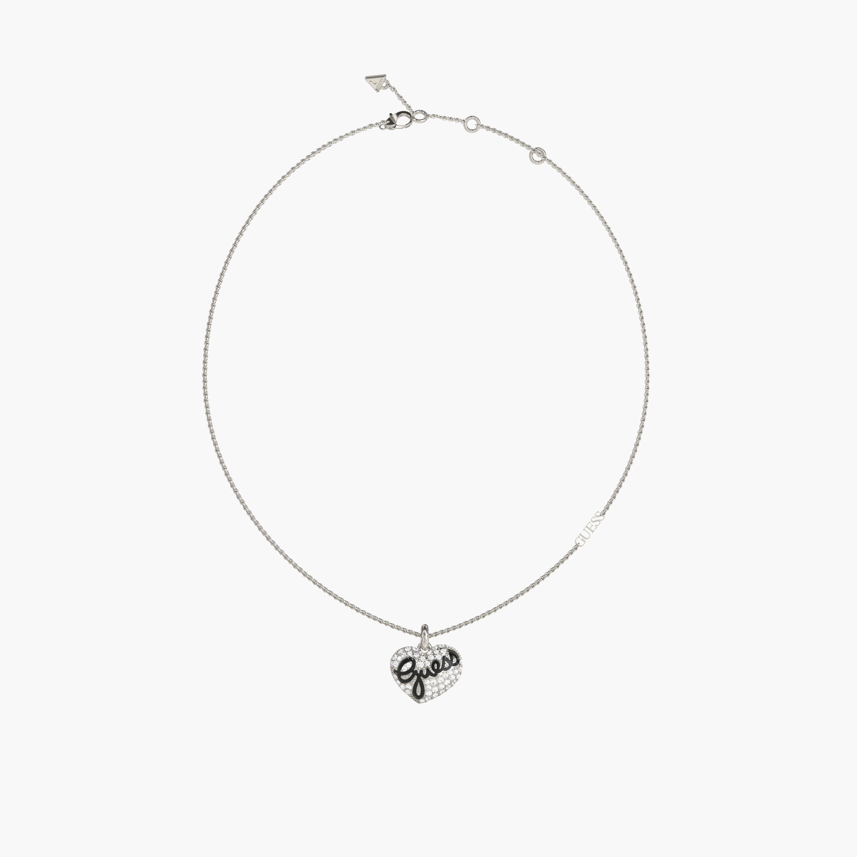 غيس- قلادة نسائية ذهبية - قلب مقاس 16 - 18 بوصة من الفولاذ-women-watchesandjewellery-jewellery-necklacesandpendants-image-1