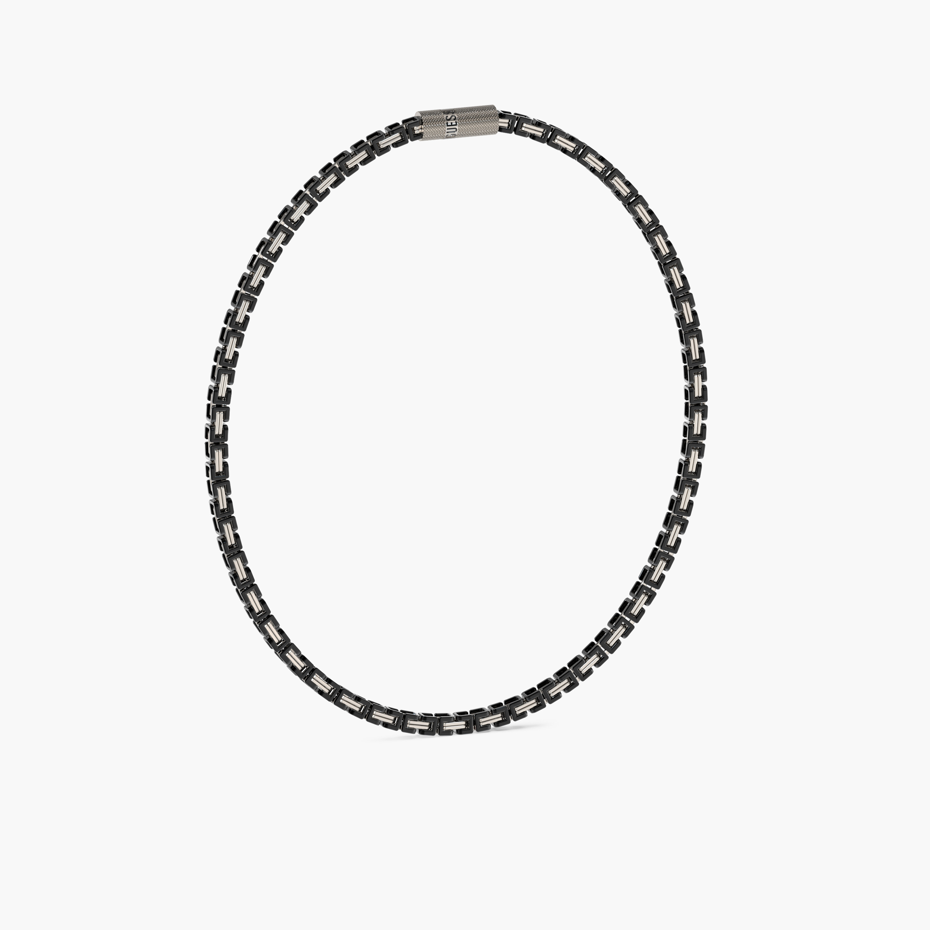 غيس- قلادة رجالية - بيزنطية مربعة 21 بوصة 5 مم من الفضة والبندقية-men-watchesandjewellery-necklacesandpendants-image-1