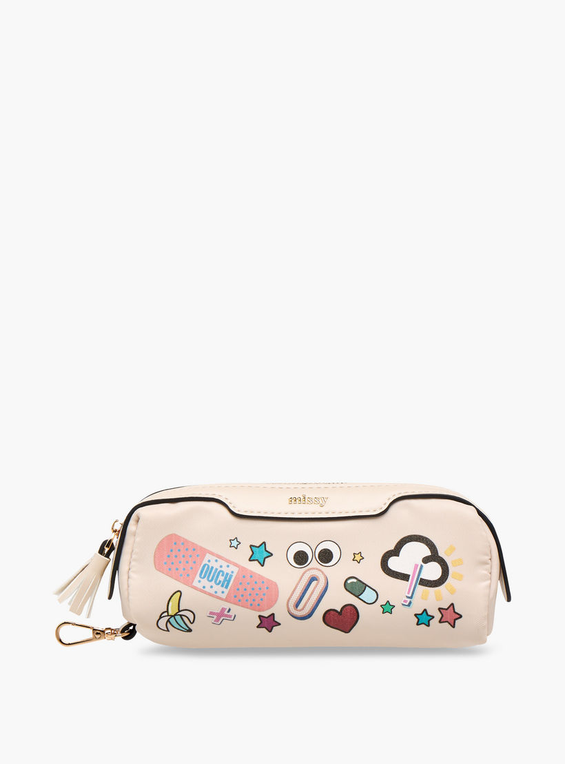 شنطة ظهر سادة بِحمّالات قابلة للتعديل مع مقلمة قابلة للفصل من ميسي - 28x16x36 سم-women-bagsandwallets-backpacks-image-10