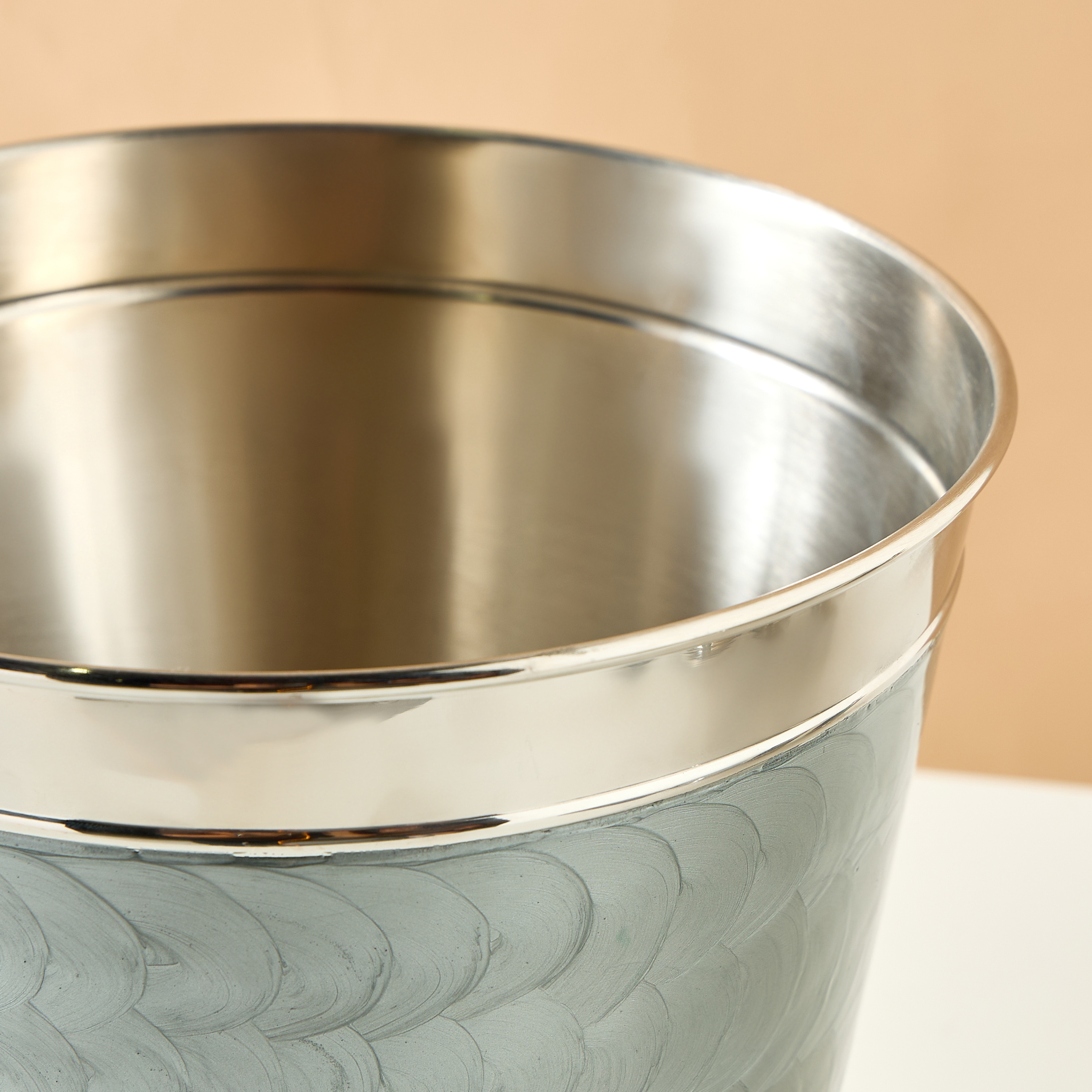 Enamelled Stainless Steel Waste Bin-household-bathandlaundry-wastebinsandaccessories-image-3