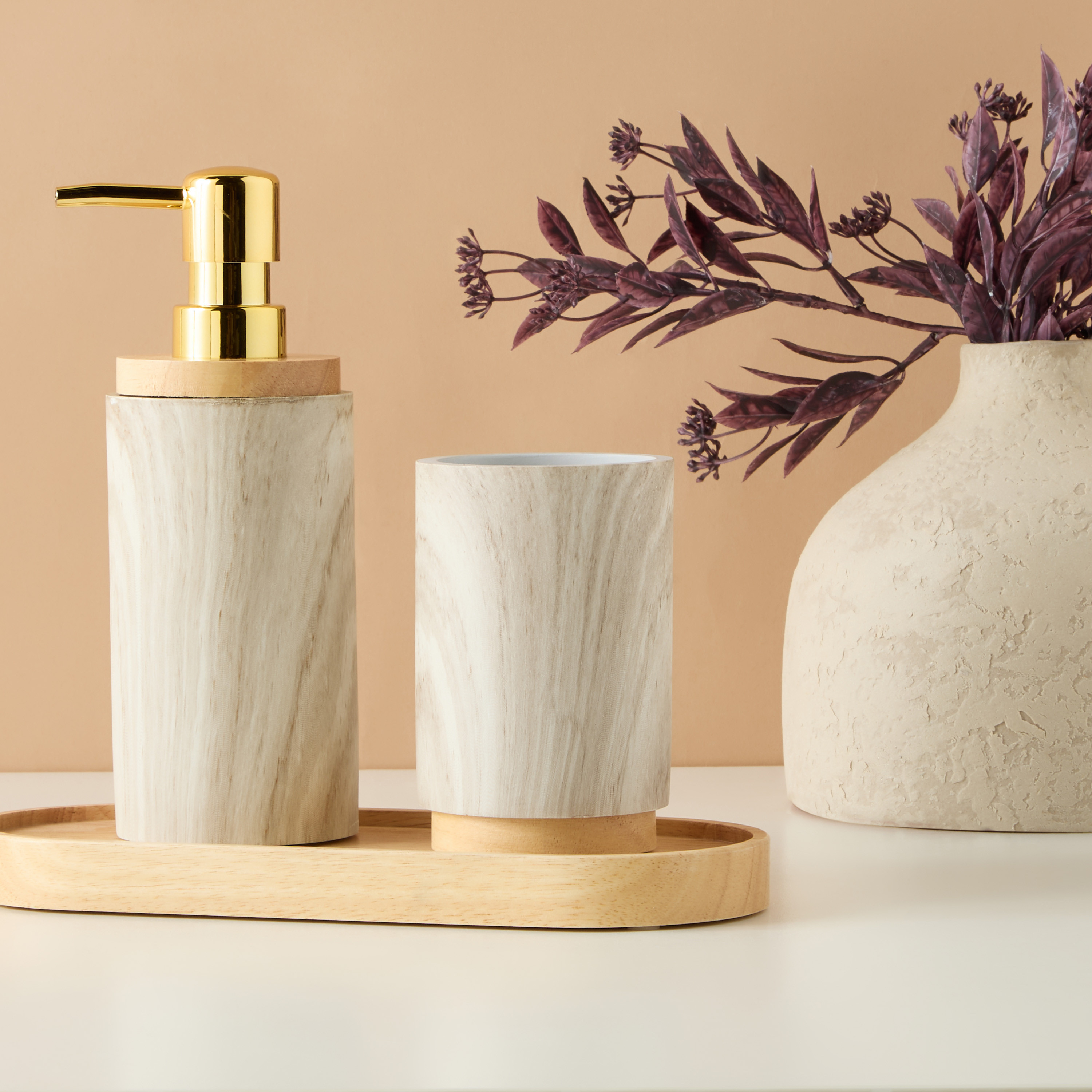 Scandi Luxe Tumbler-household-bathandlaundry-bathaccessories-toothbrushholdersandtumblers-image-1