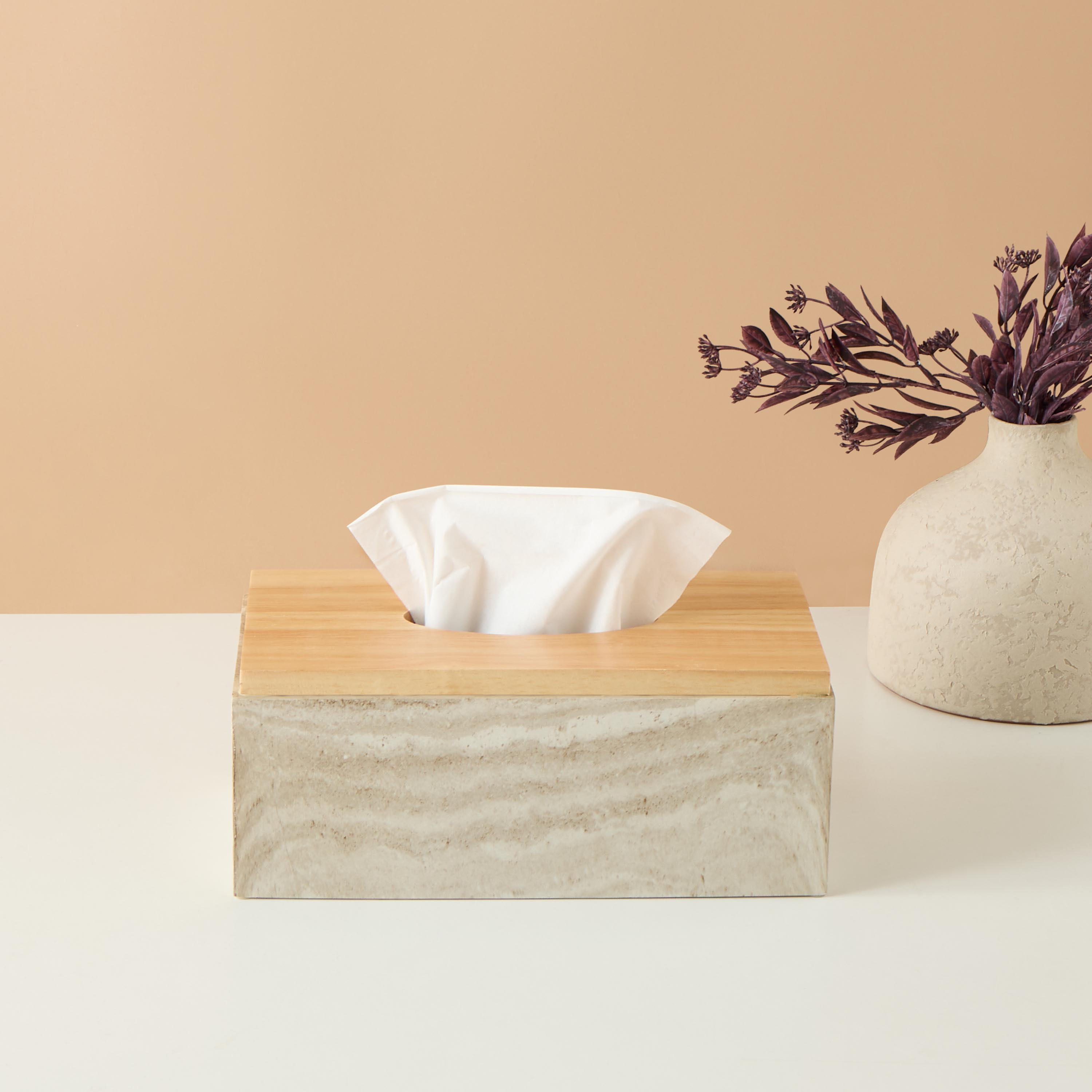 Scandi Luxe Tissue Box-household-bathandlaundry-bathaccessories-tissueboxesandcottonjars-image-1