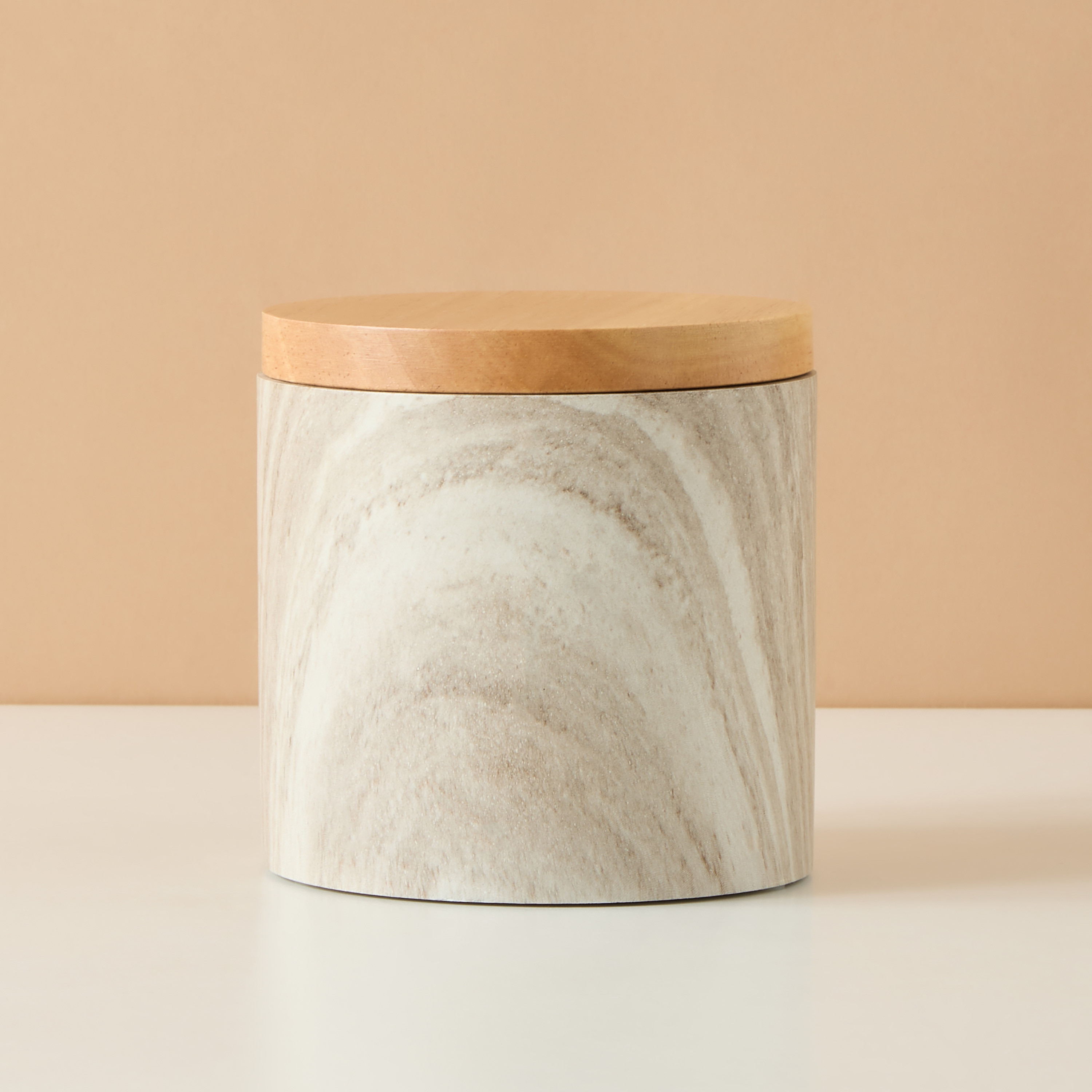 Scandi Luxe Polyresin Cotton Jar-household-bathandlaundry-bathaccessories-tissueboxesandcottonjars-image-2
