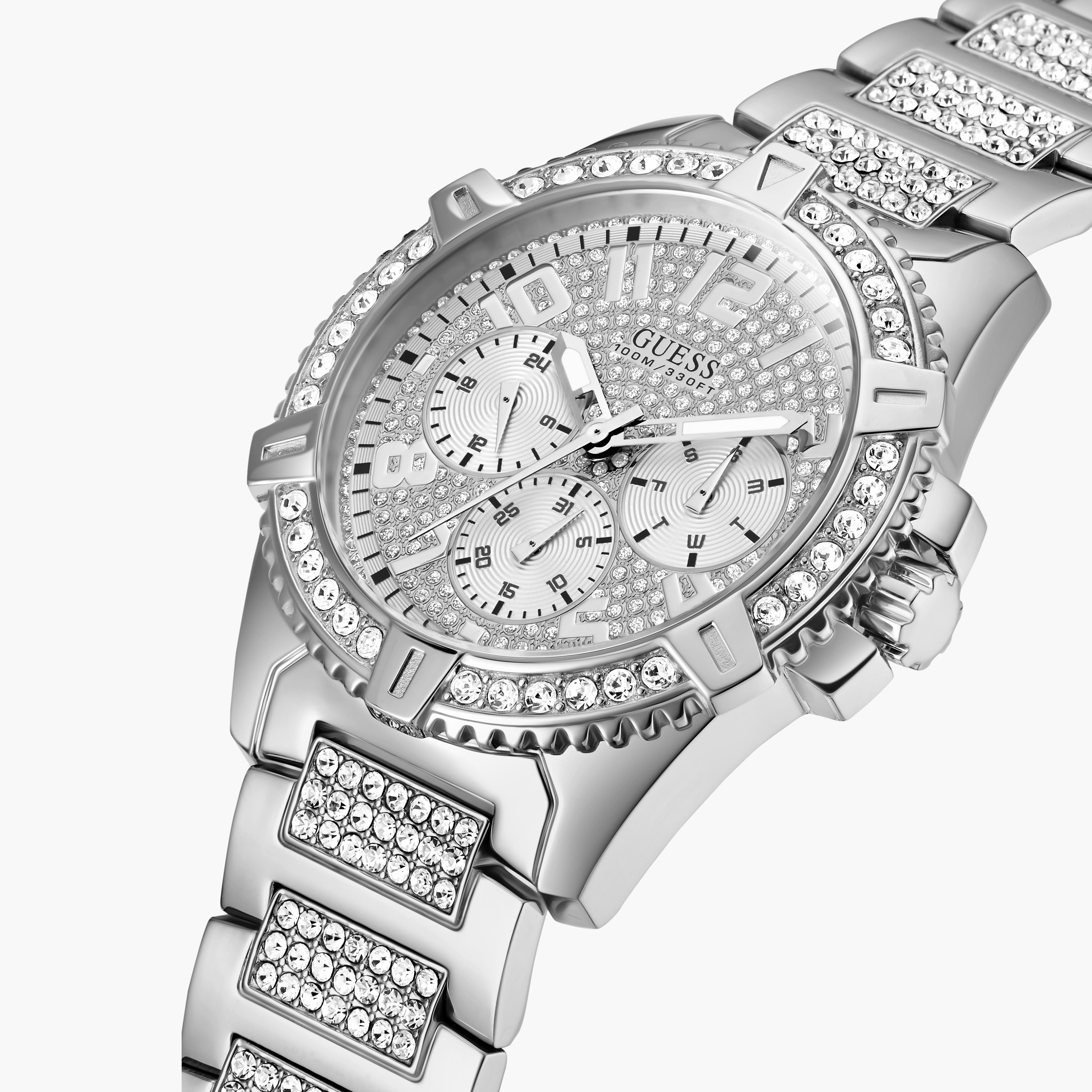 غيس- ساعة كرونوغراف ستانلس ستيل للرجال مقاس 48 ممW0799G1-men-watchesandjewellery-watches-image-2