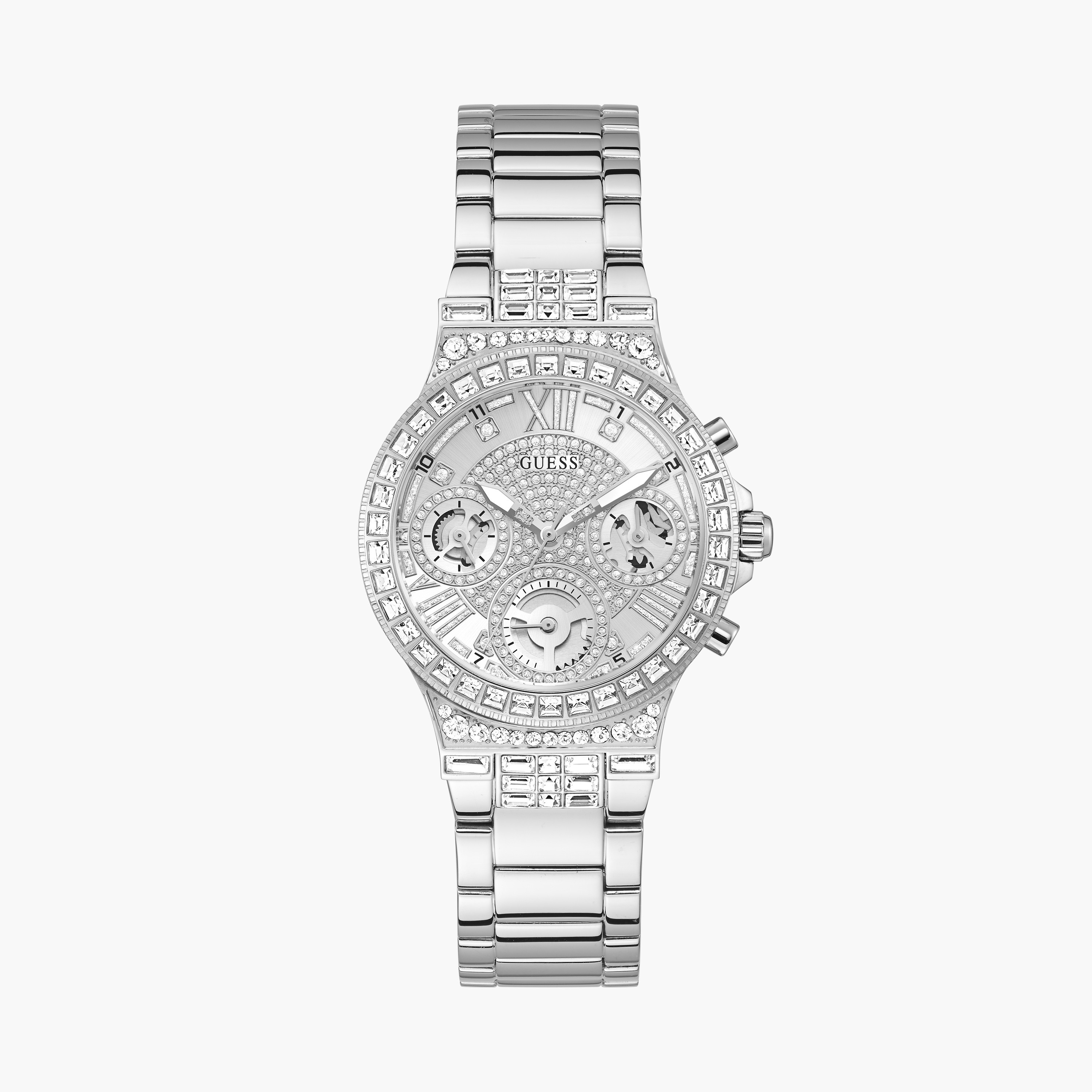 غيس- ساعة نسائية كرونوغراف مقاس 36 ملم ستانلس ستيلGW0320L1-women-watchesandjewellery-watches-image-1