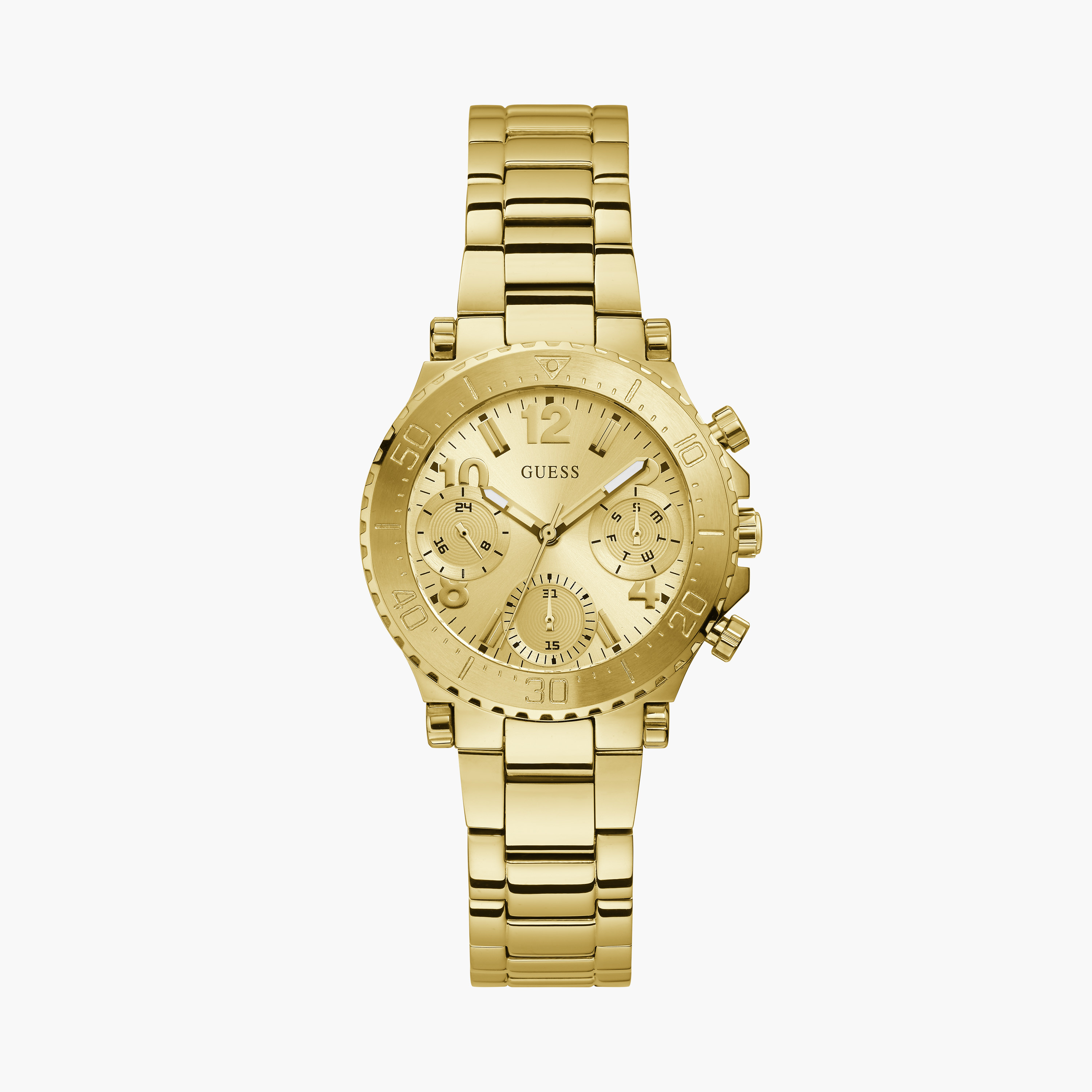 غيس- ساعة نسائية كرونوغراف مقاس 36 ملم ستانلس ستيلGW0465L1-women-watchesandjewellery-watches-image-1