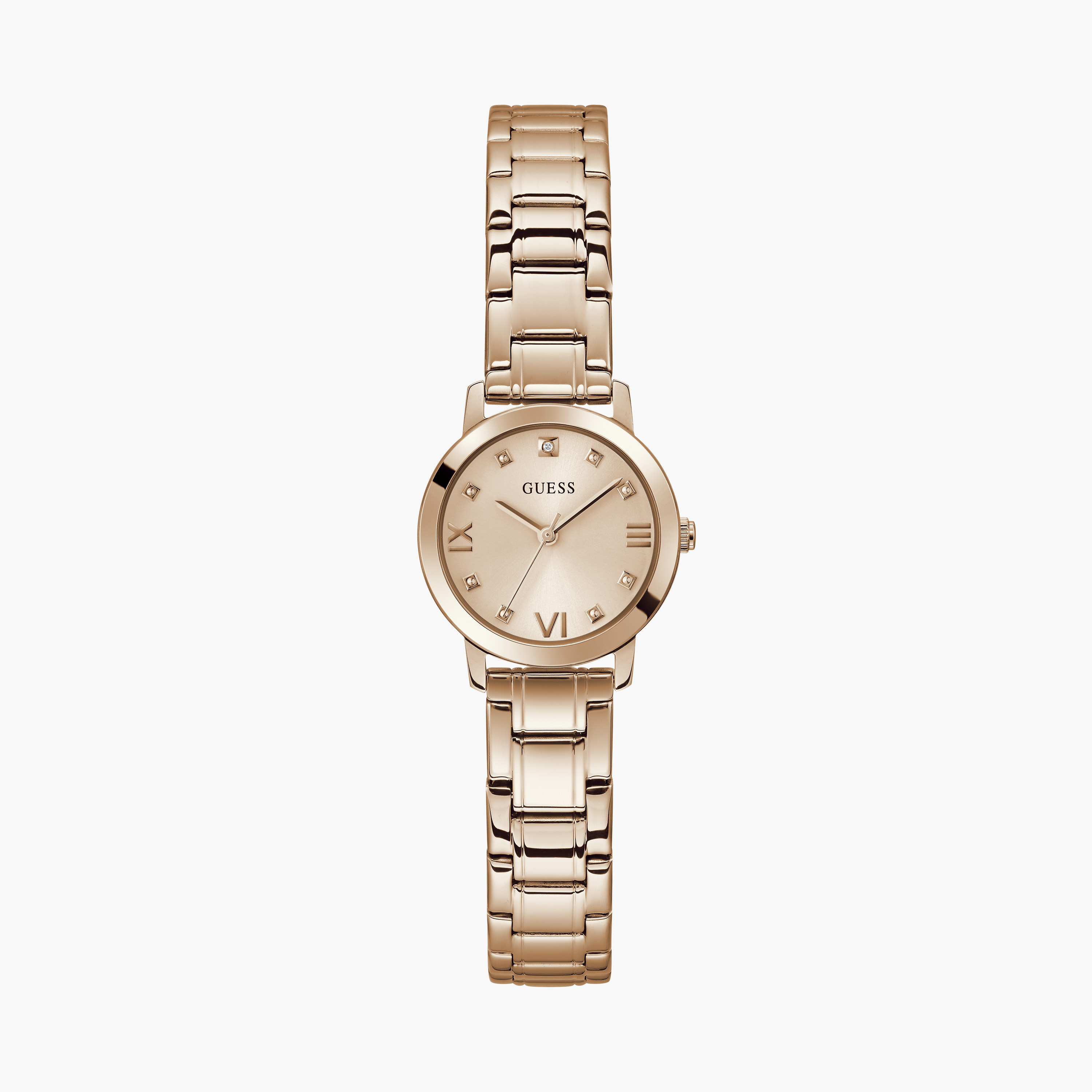 Guess Women's 28 MM Gold Analog Stainless Steel Watch GW0532L5-women-watchesandjewellery-watches-image-1
