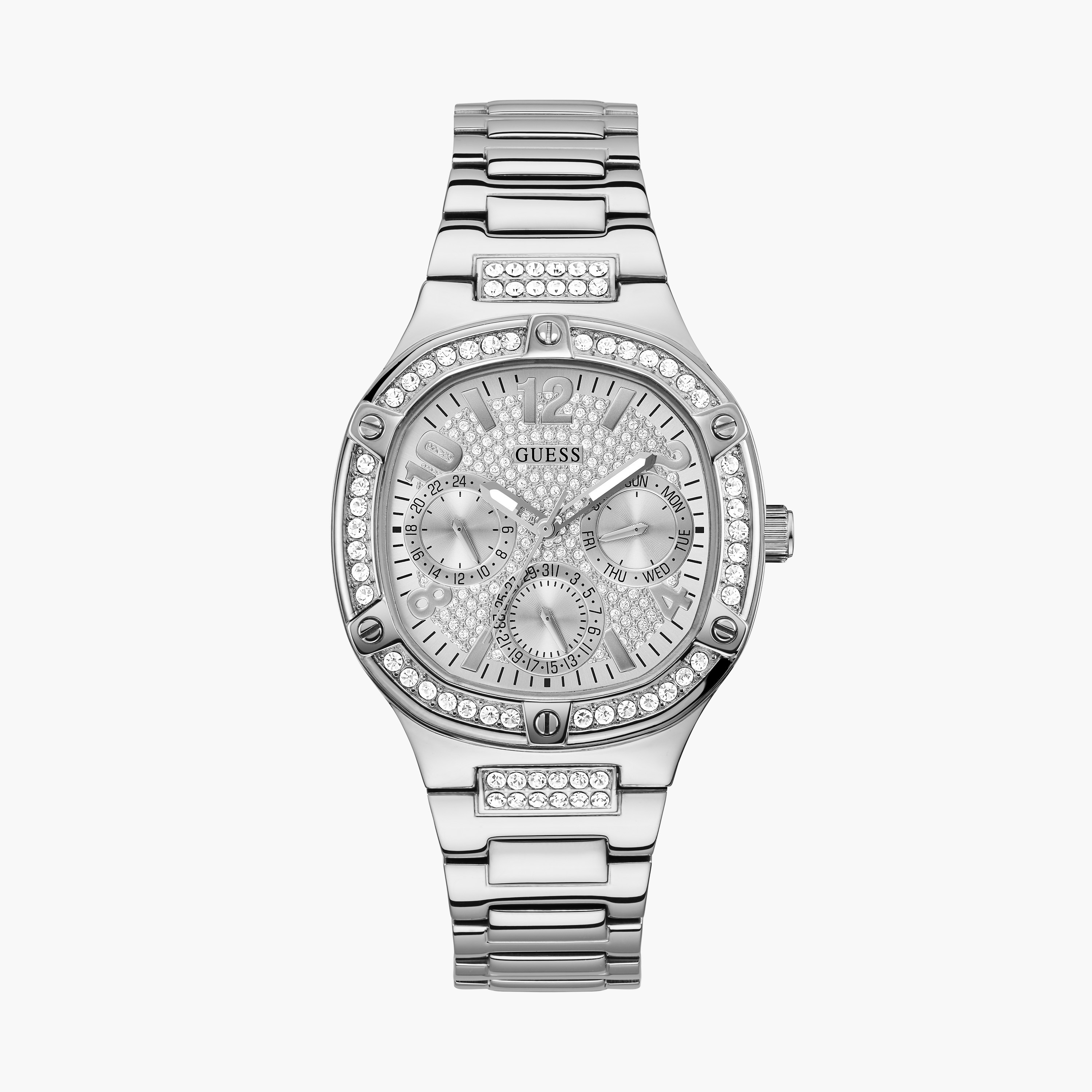 غيس- ساعة كرونوغراف نسائية مقاس 40 ملم ستانلس ستيلGW0558L1-women-watchesandjewellery-watches-image-1