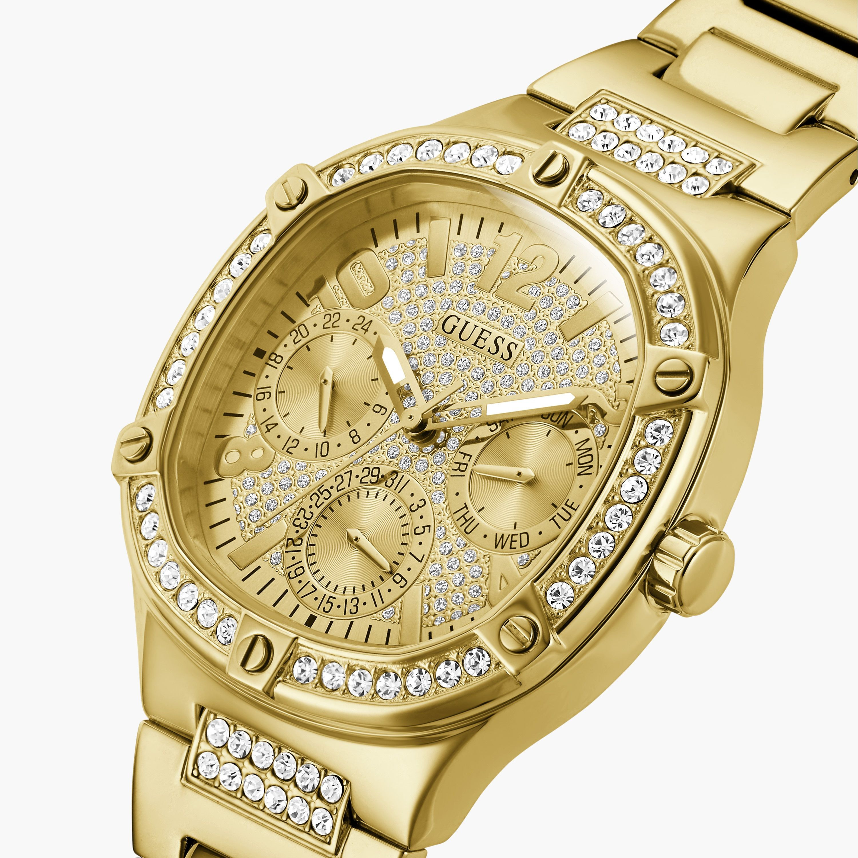 غيس- ساعة كرونوغراف نسائية مقاس 40 ملم ستانلس ستيلGW0558L2-women-watchesandjewellery-watches-image-4