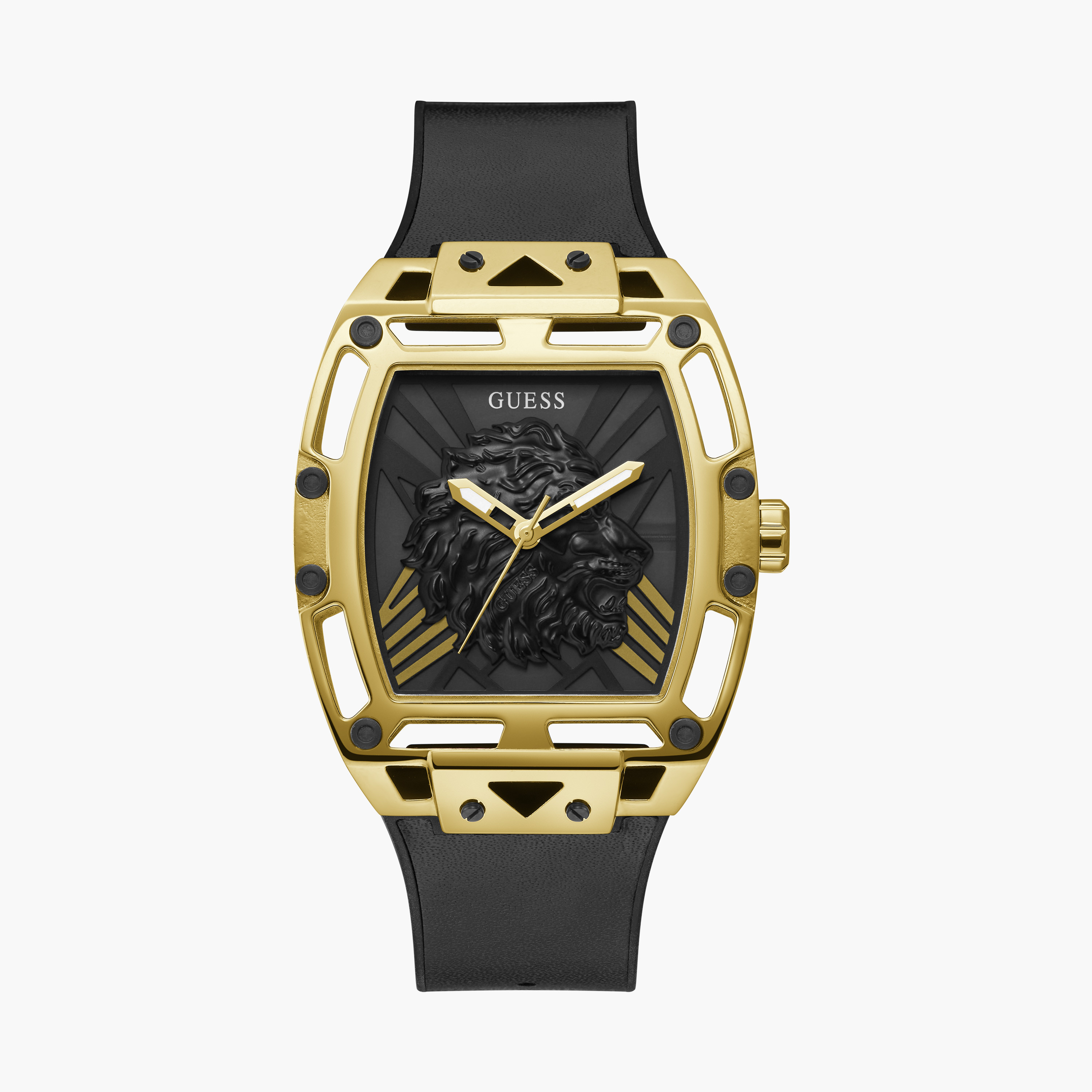 Guess Men's 44 MM Black Analog Watch GW0595G1-men-watchesandjewellery-watches-image-1