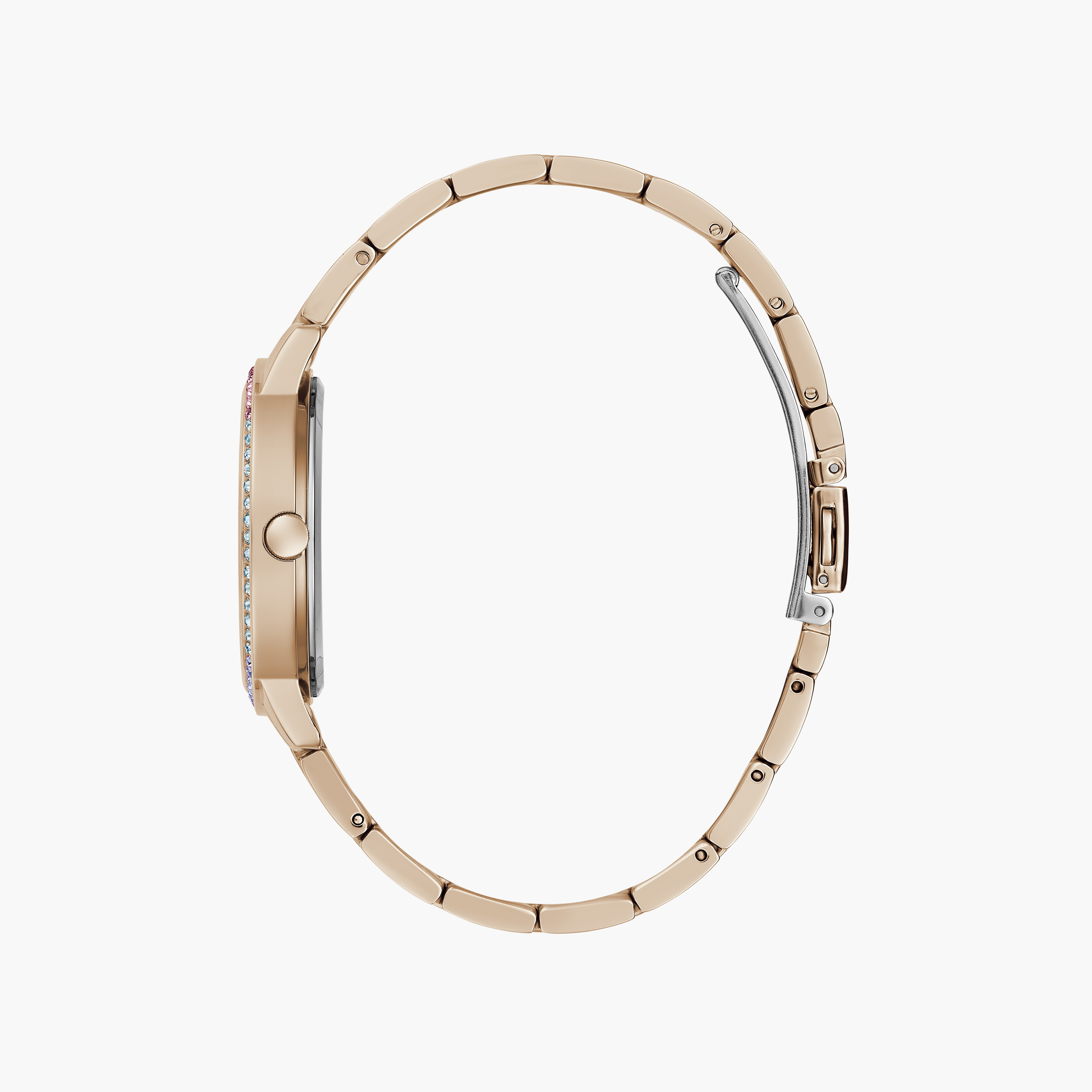 Guess Women's 34 MM Gold Analog Stainless Steel Watch GW0657L3-women-watchesandjewellery-watches-image-2