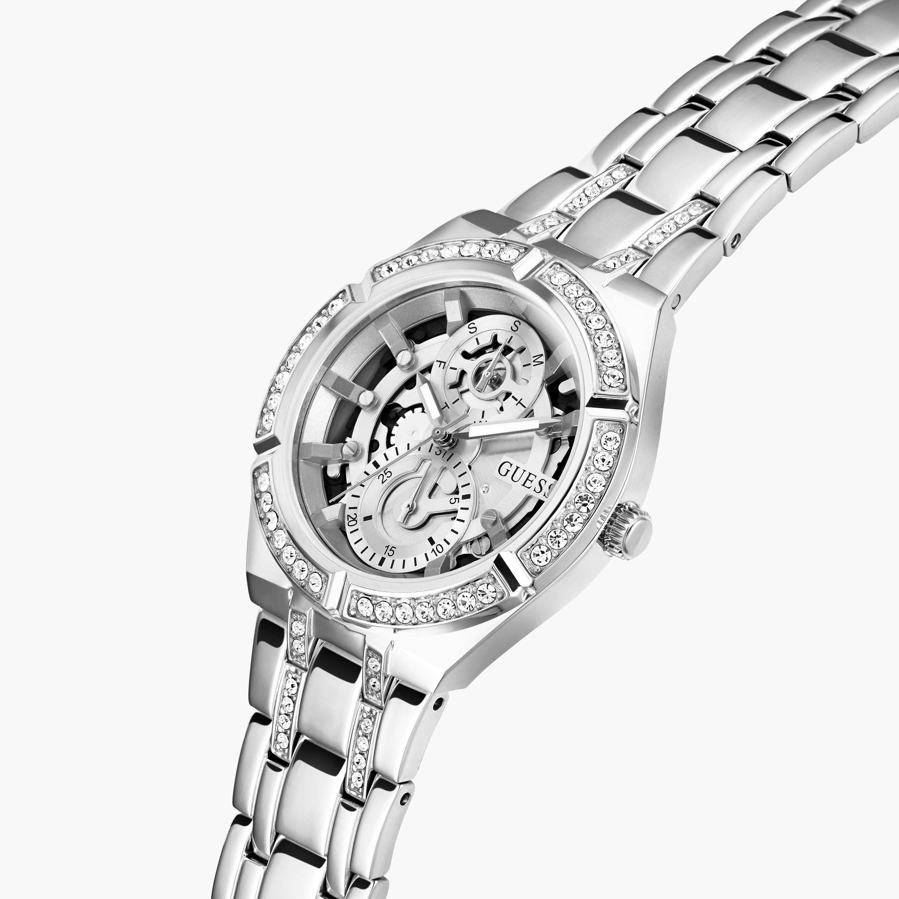 غيس- ساعة نسائية تناظرية مقاس 36 ملم ستانلس ستيلGW0604L1-women-watchesandjewellery-watches-image-4