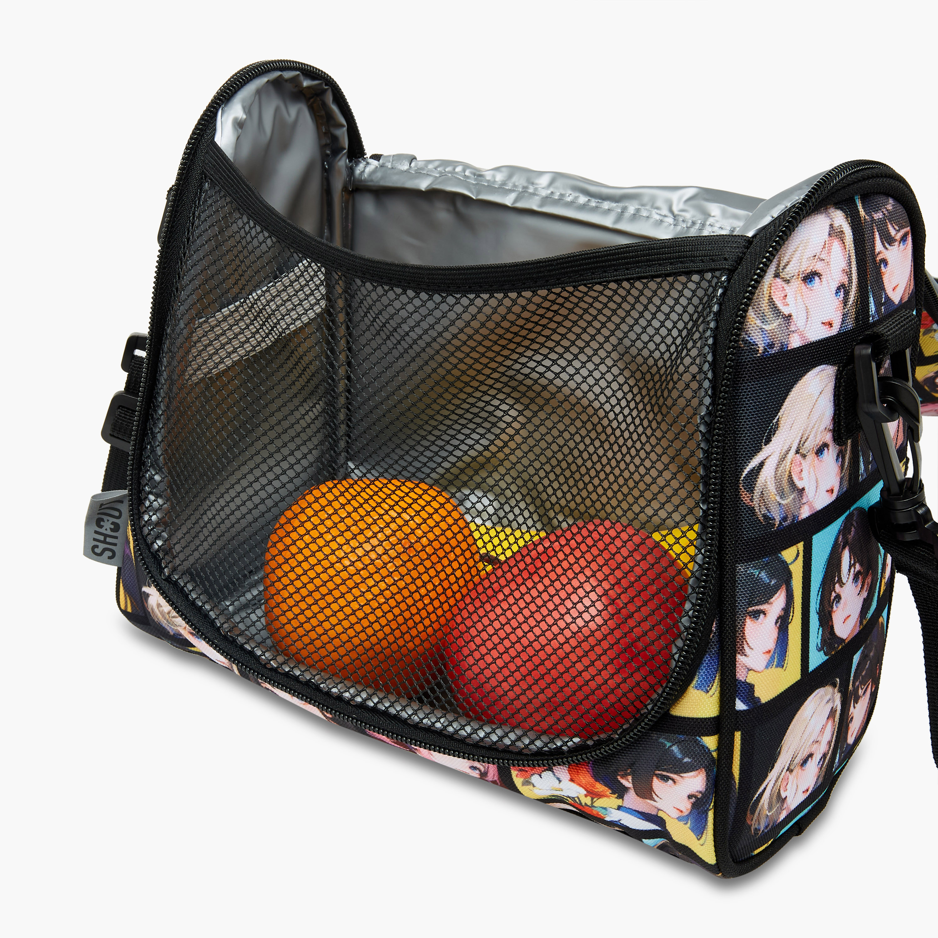 SHOUT Anime Print Lunch Bag with Zip Closure-school-lunchessentials-lunchbags-image-7