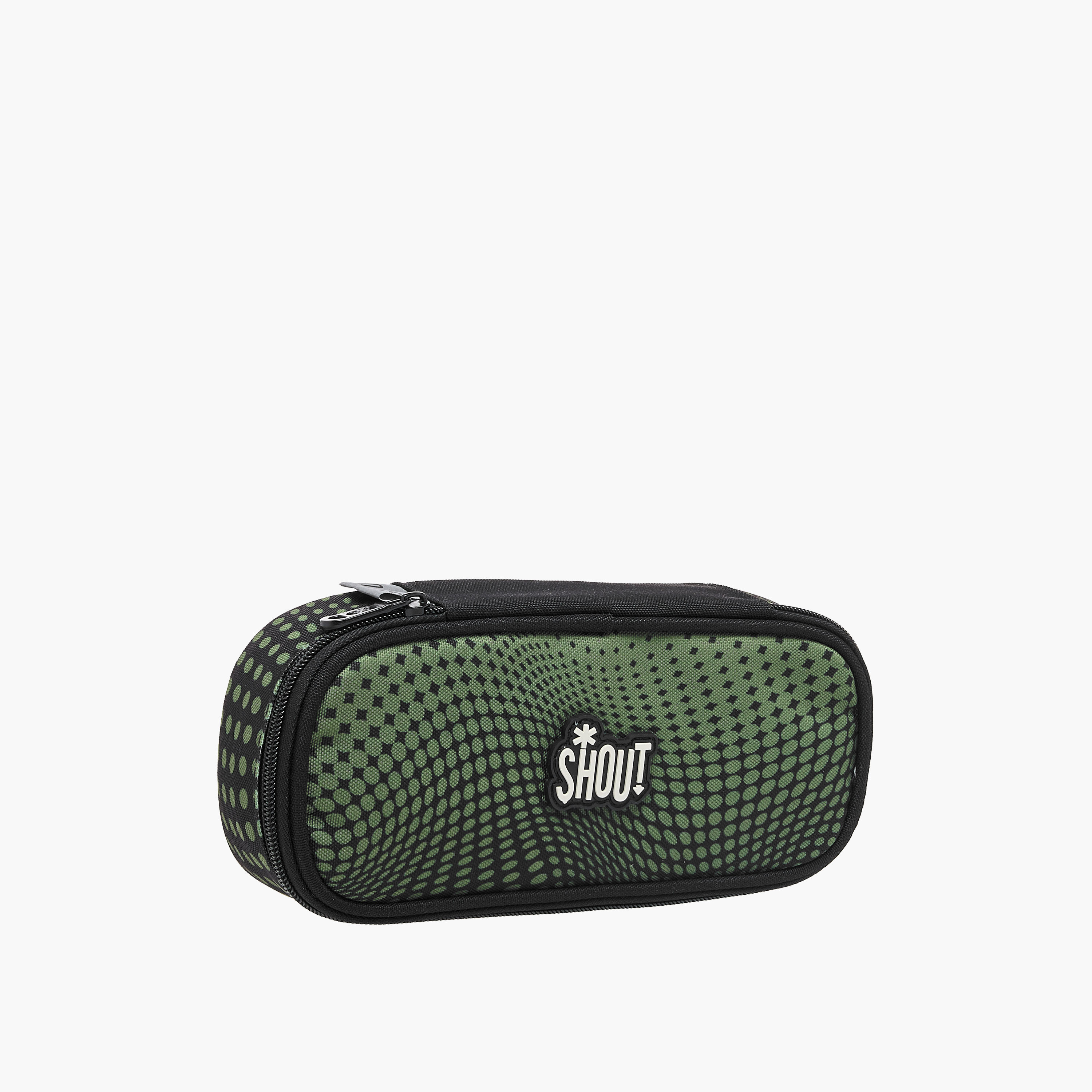 SHOUT Printed Pencil Pouch with Zip Closure-school-stationery-pencilcases-image-2