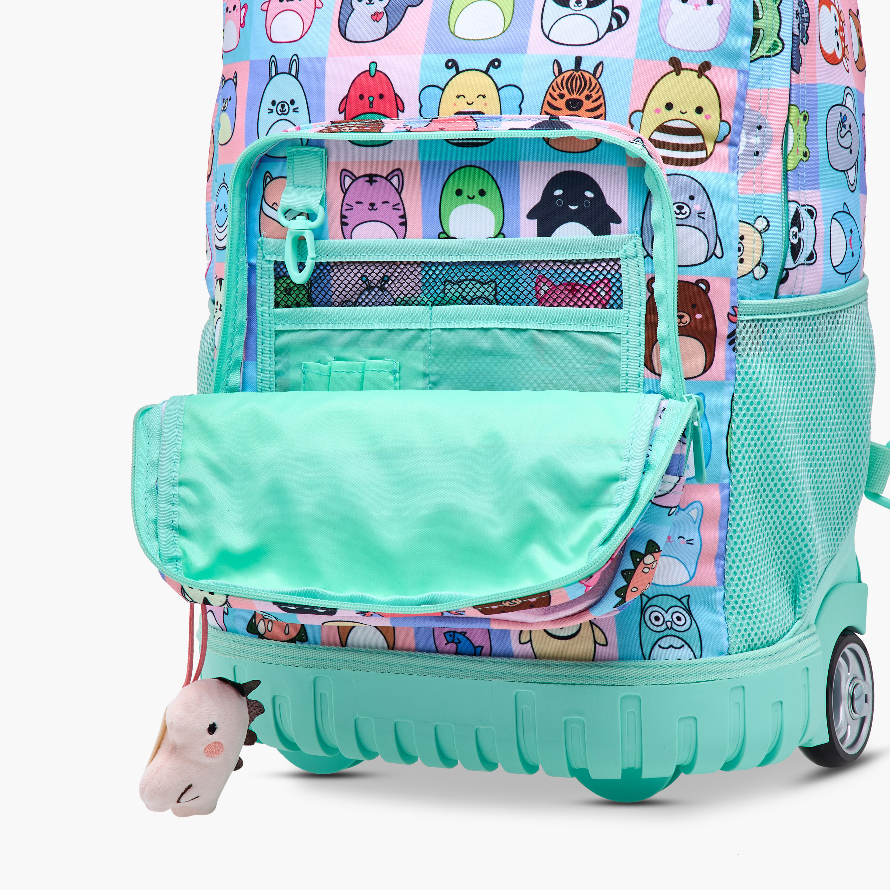 شنطة ترولي للبنات 5-8 سنوات بمقبض قابل للسحب وطبعات حيوانات من يونيك - أو-school-bagsandbackpacks-trolleybags-image-14
