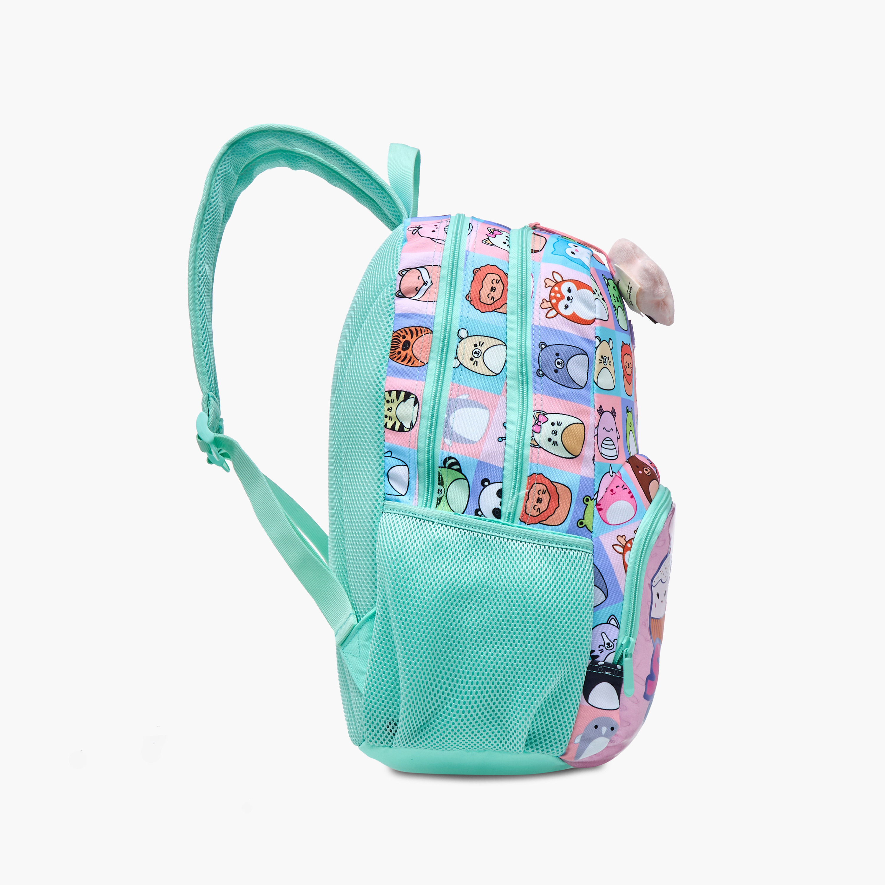 Unique-O Squishy Squad Print Backpack with Adjustable Straps and Zip Closure - 30x19x45 cms-promo_LS20_OMN-image-3