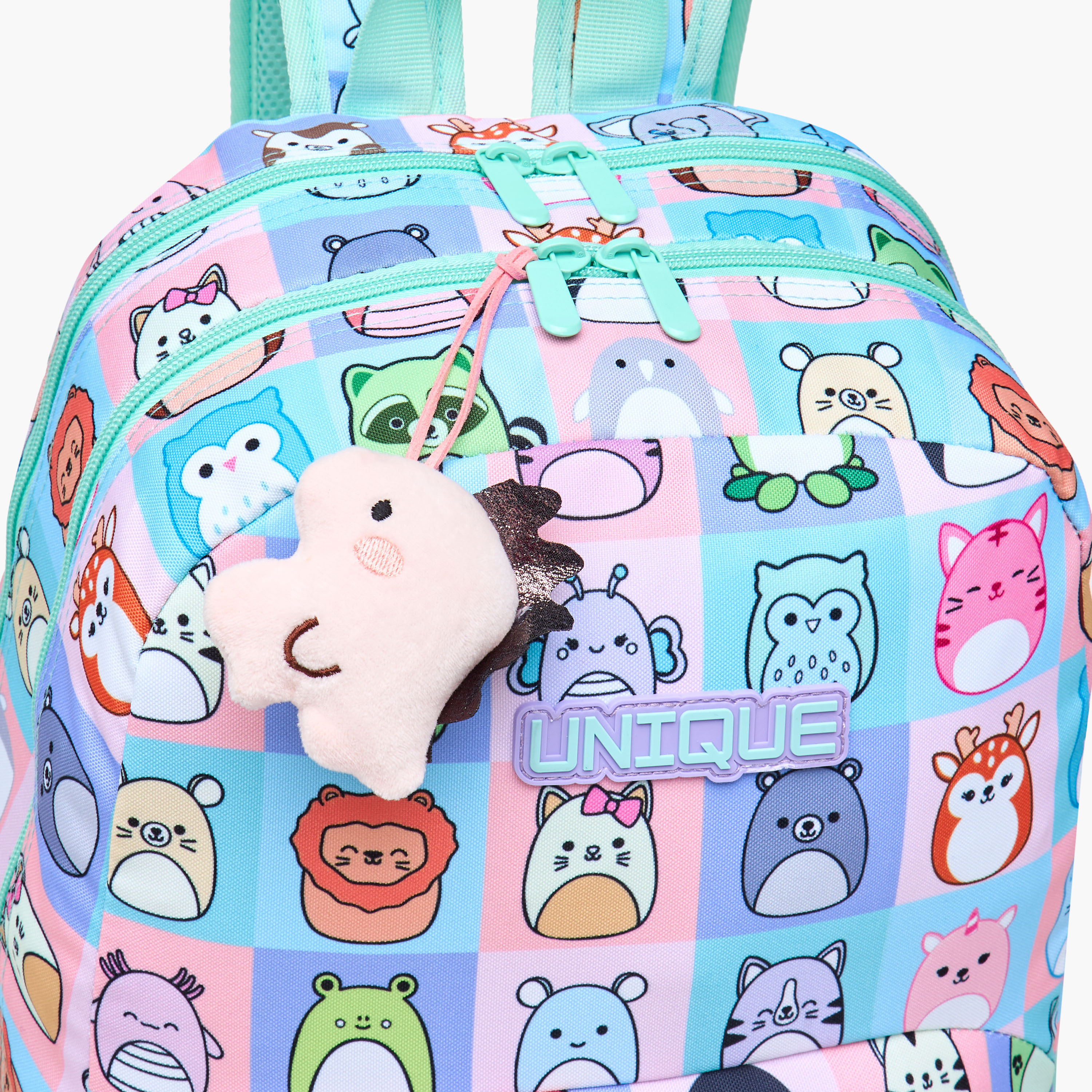 Unique-O Squishy Squad Print Backpack with Adjustable Straps and Zip Closure - 30x19x45 cms-promo_LS20_OMN-image-8