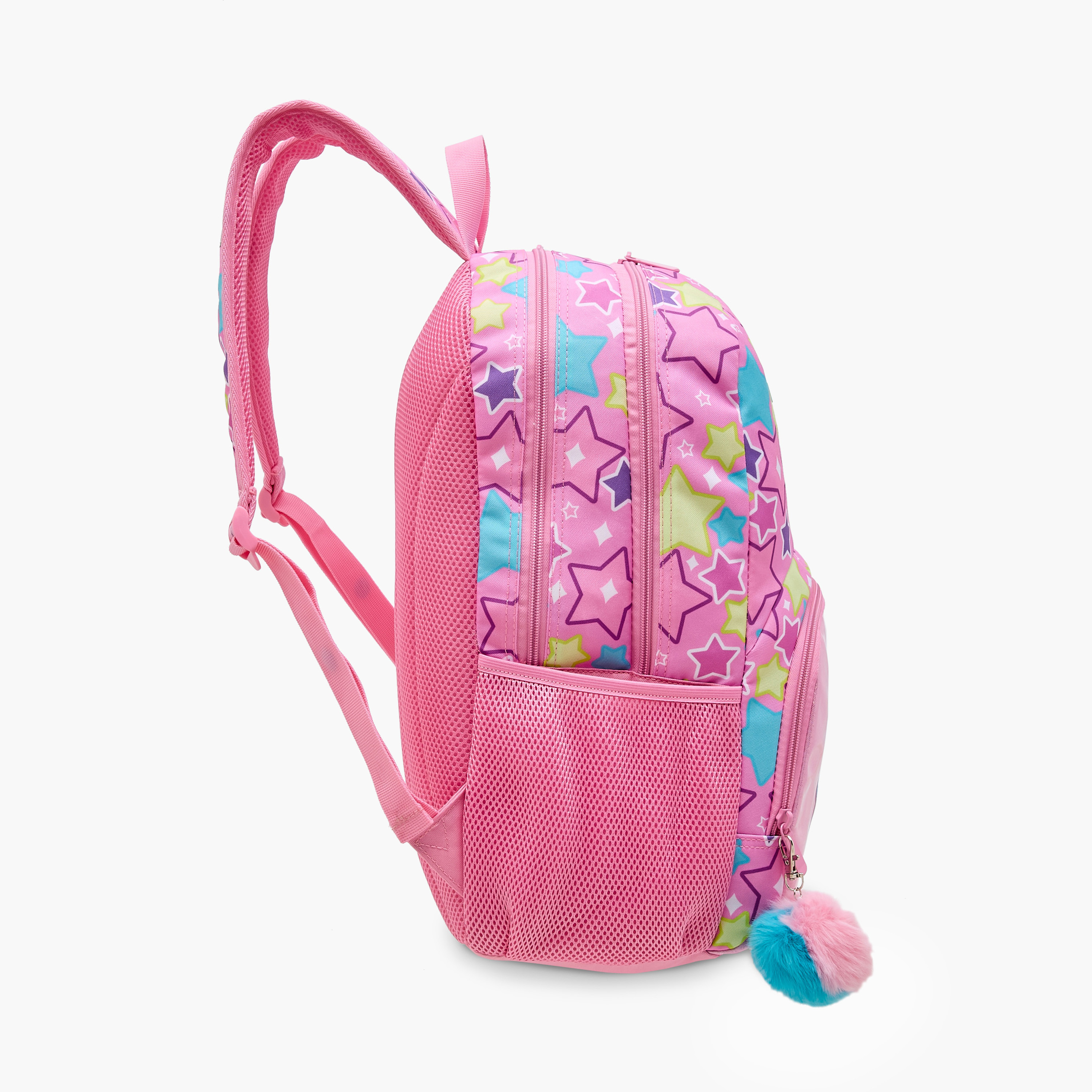 Unique-O Unicorn Print Backpack with Adjustable Straps and Zip Closure - 30x19x45 cms-school-bagsandbackpacks-backpacks-image-5