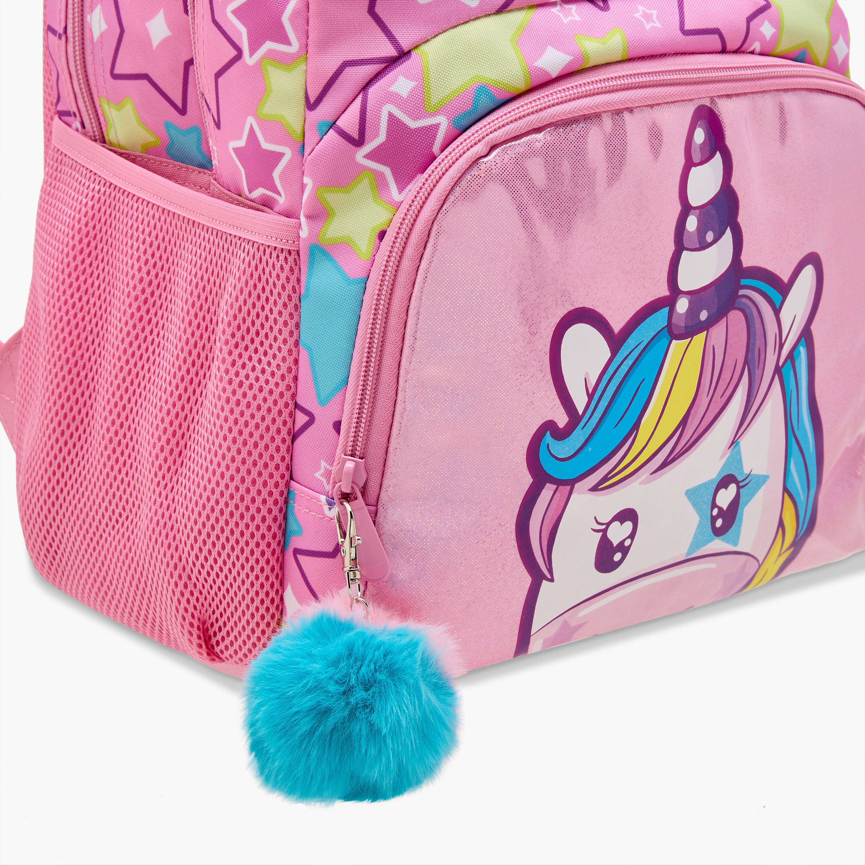 Unique-O Unicorn Print Backpack with Adjustable Straps and Zip Closure - 30x19x45 cms-school-bagsandbackpacks-backpacks-image-10