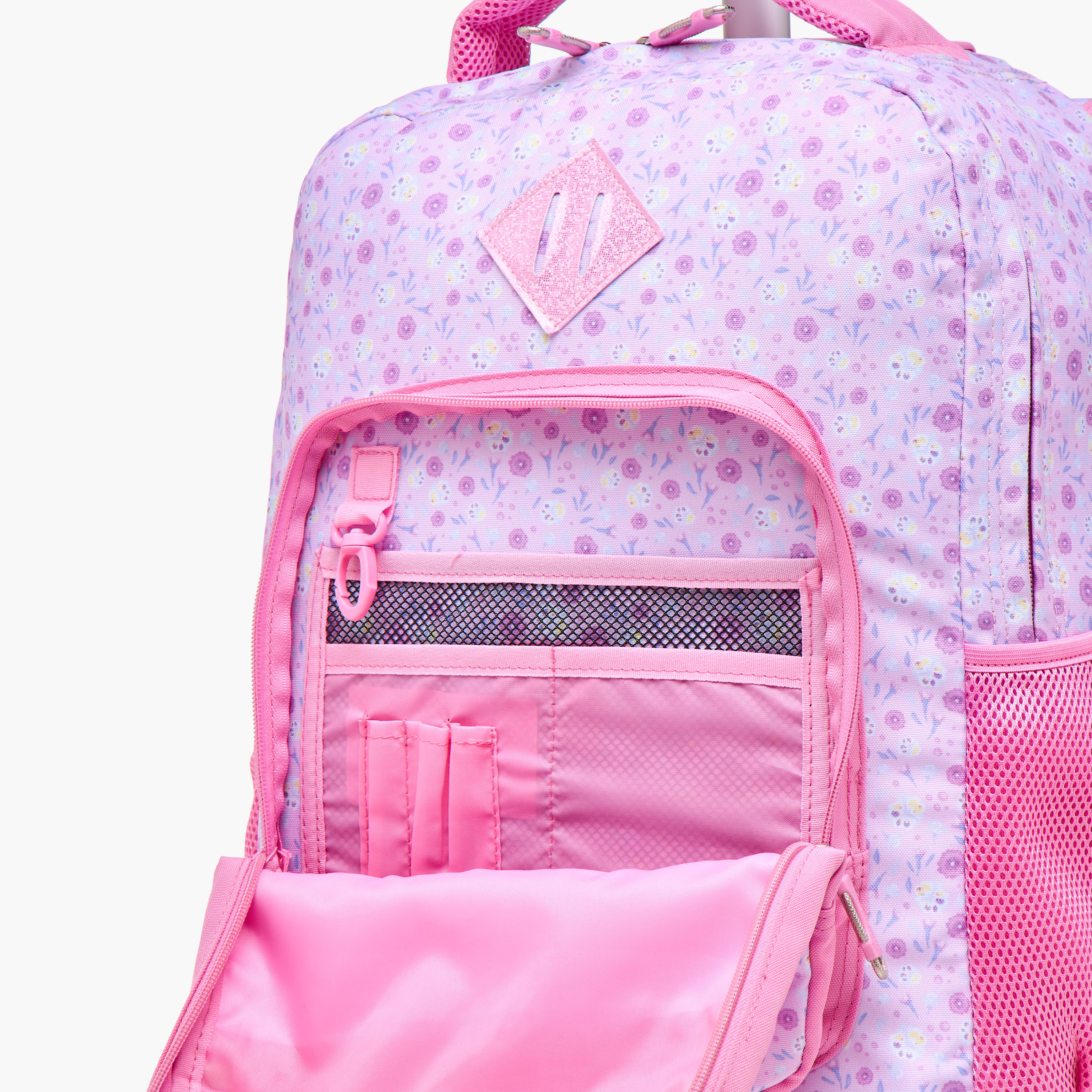 Sensazioni Floral Trolley Bag for Girls 8-13 Years with Retractable Handle -promo_LS20_OMN-image-13