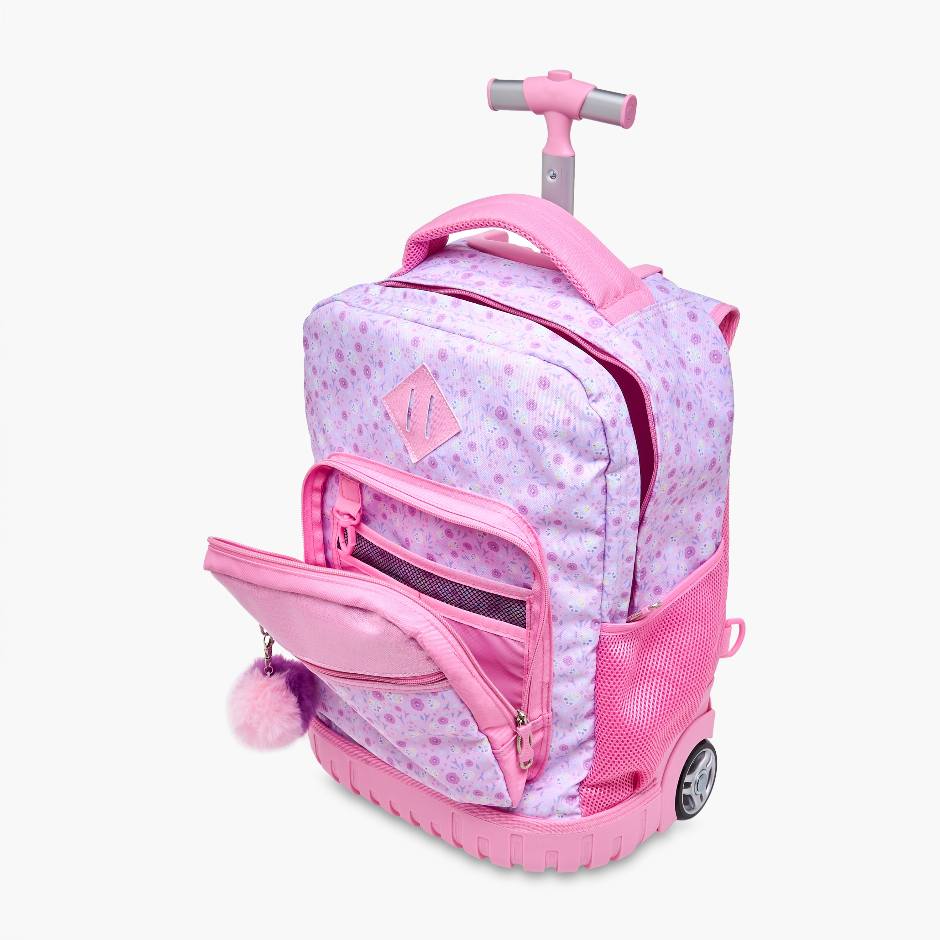 Sensazioni Floral Trolley Bag for Girls 8-13 Years with Retractable Handle -promo_LS20_OMN-image-14