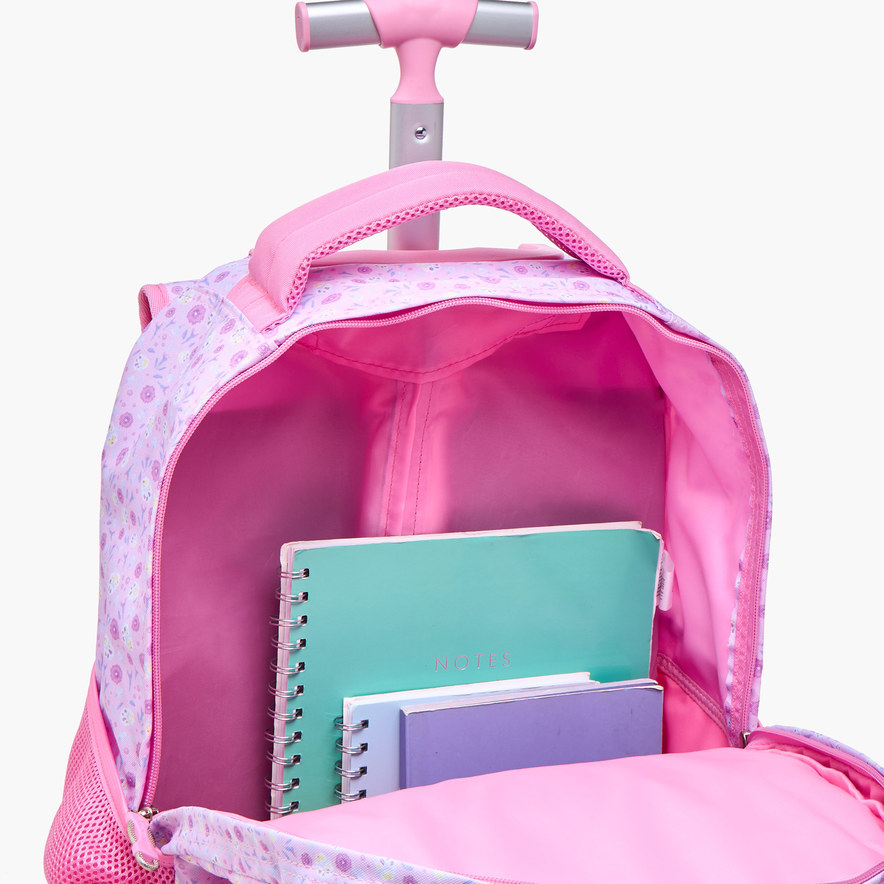 Sensazioni Floral Trolley Bag for Girls 8-13 Years with Retractable Handle -promo_LS20_OMN-image-15