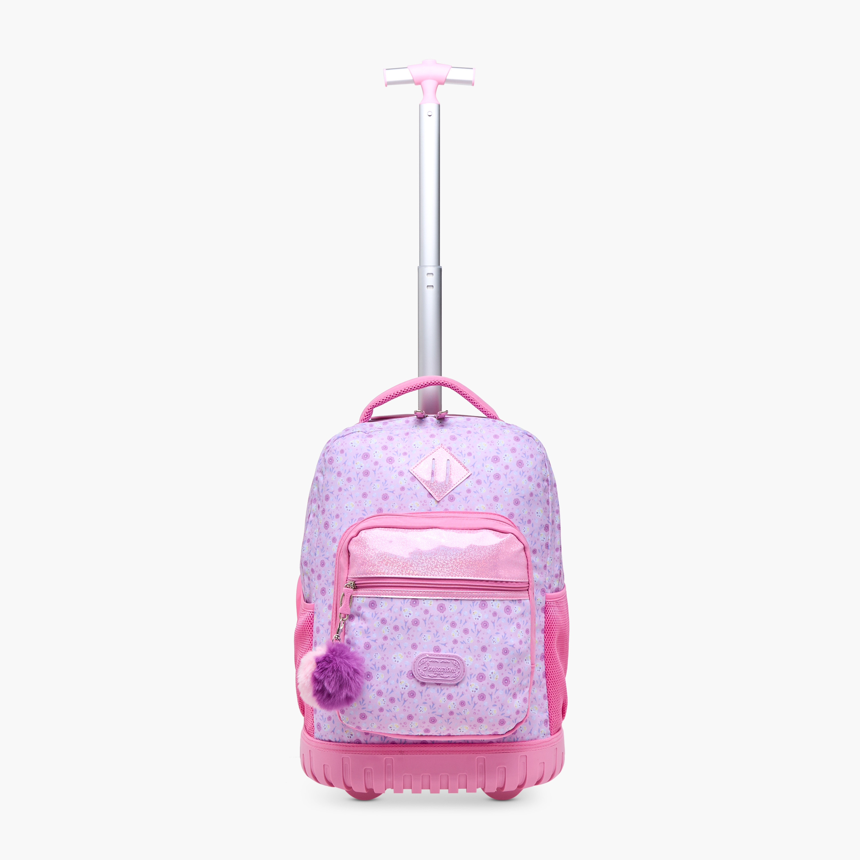 Sensazioni Floral Trolley Bag for Girls 8-13 Years with Retractable Handle -promo_LS20_OMN-image-7