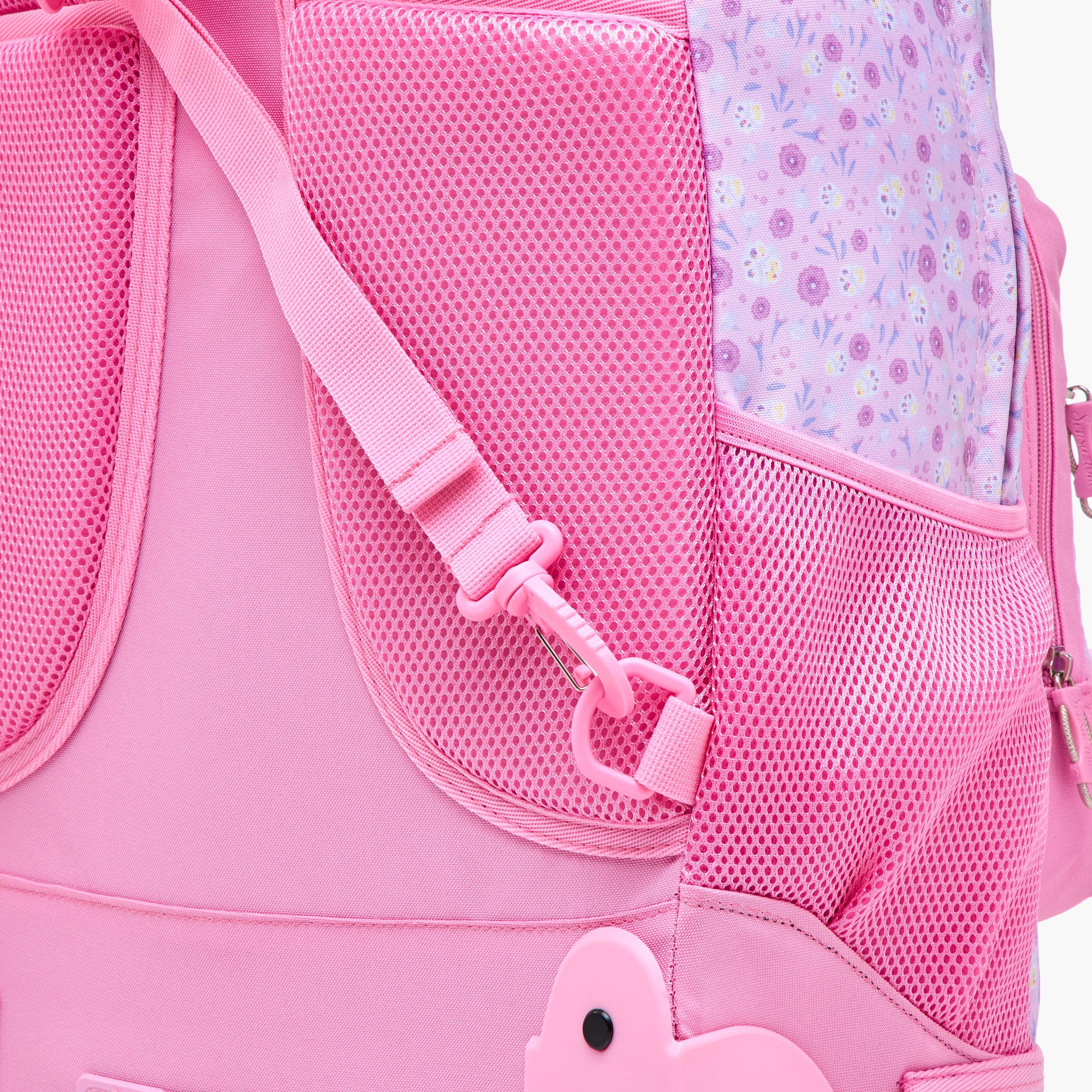 Sensazioni Floral Trolley Bag for Girls 8-13 Years with Retractable Handle -promo_LS20_OMN-image-8