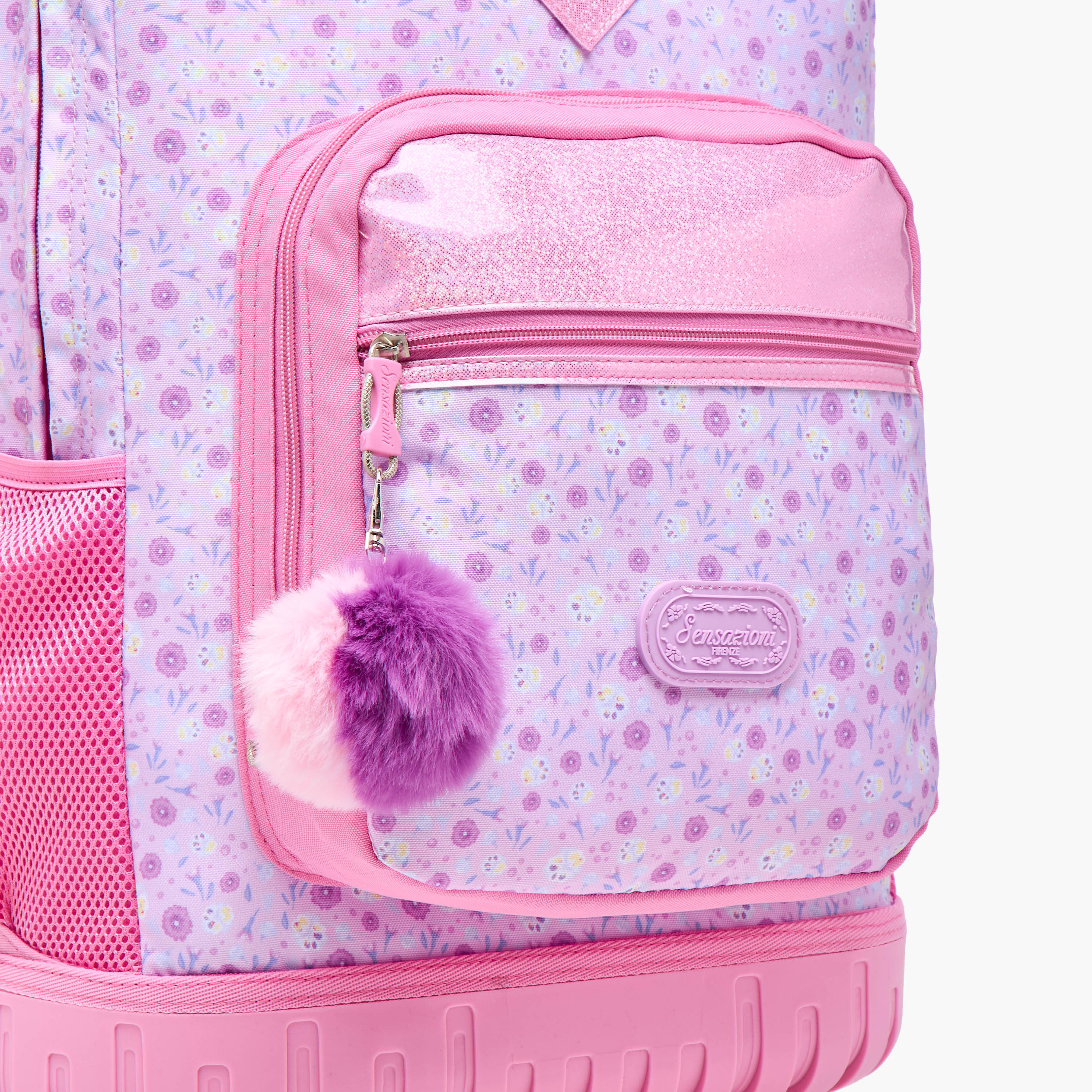 Sensazioni Floral Trolley Bag for Girls 8-13 Years with Retractable Handle -promo_LS20_OMN-image-9