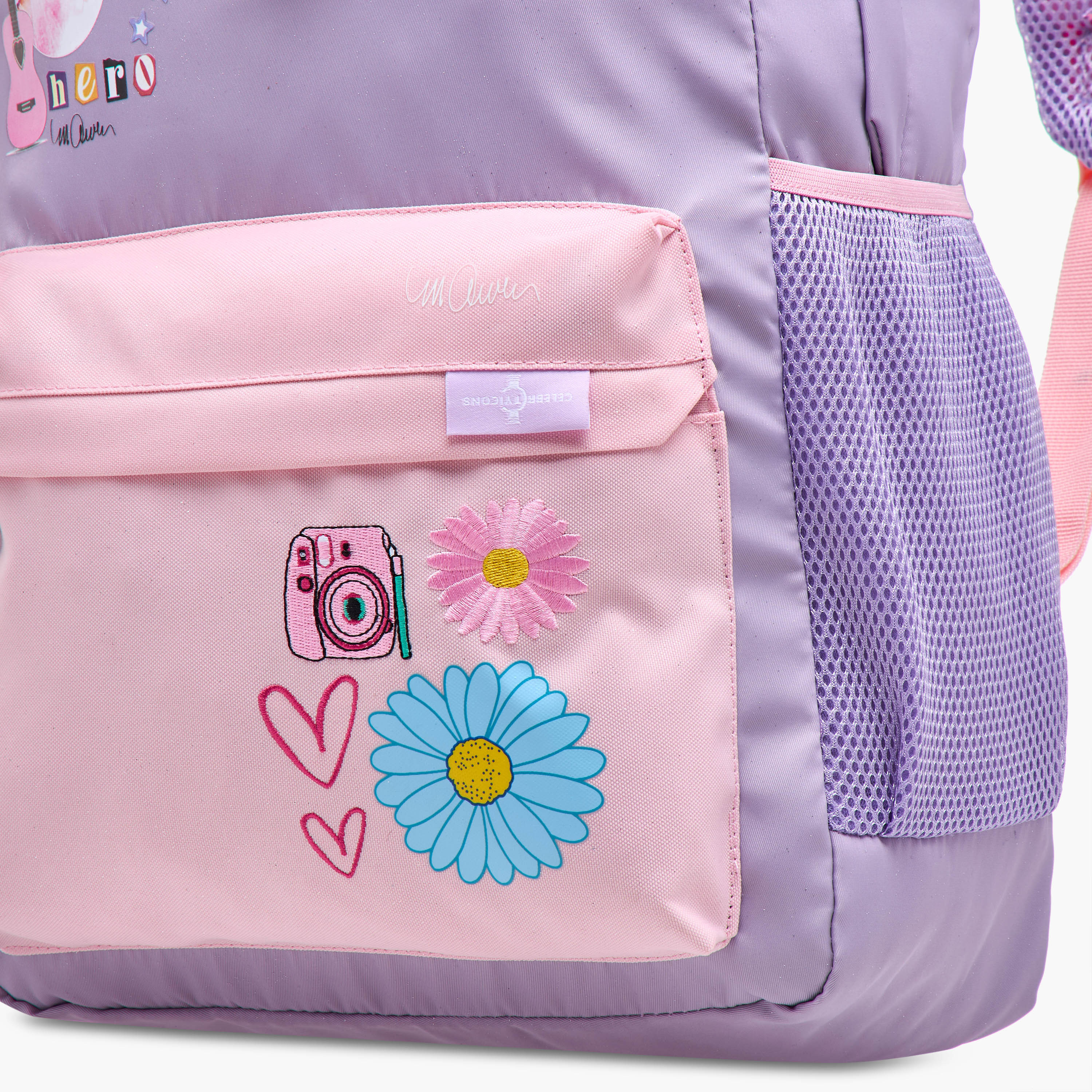Celebrity Icons Taylor Swift Print Backpack with Adjustable Straps and Zip Closure -  30x14x45 cms-school-bagsandbackpacks-backpacks-image-7