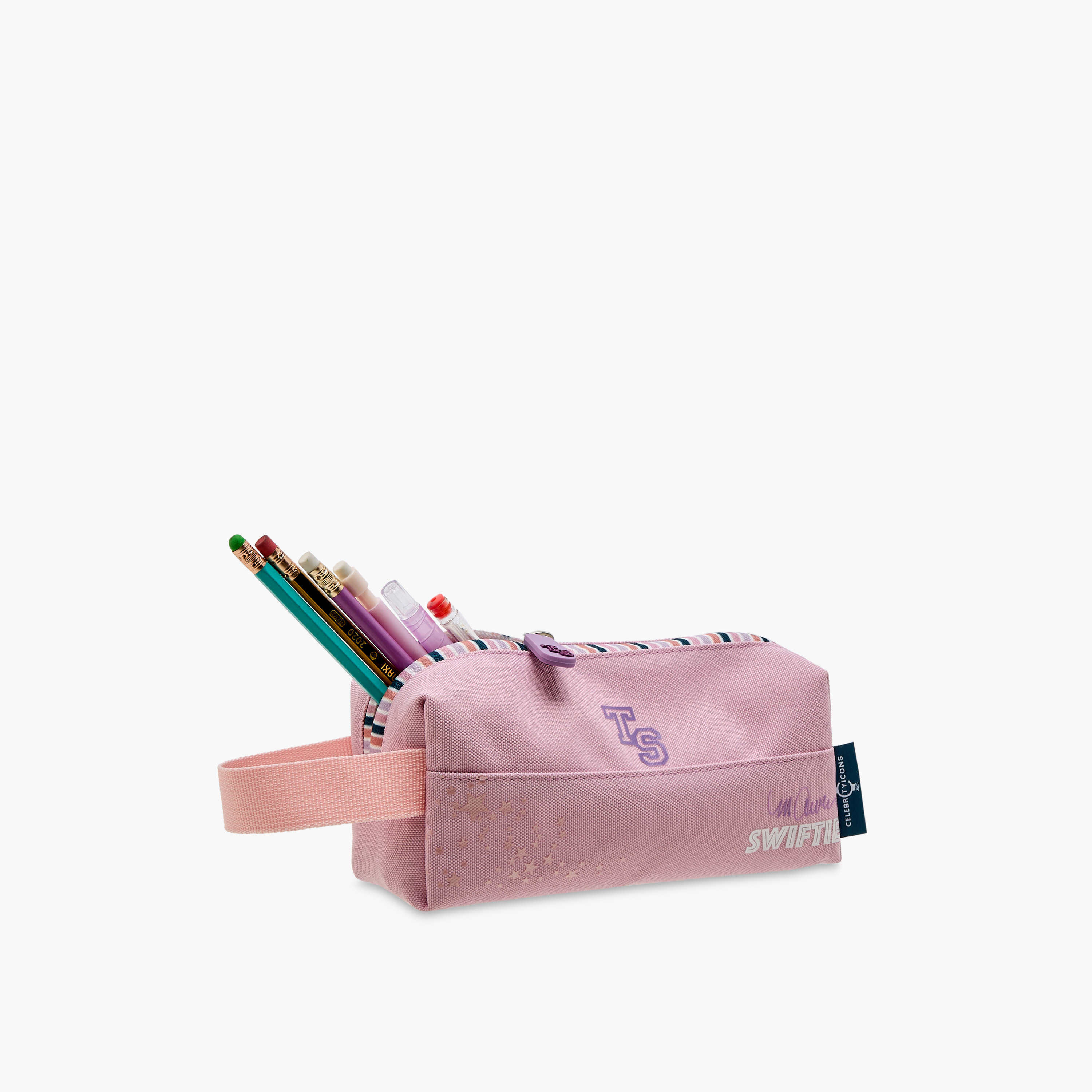 Celebrity Icons Taylor Swift Pencil Pouch with Zip Closure and Side Strap-school-stationery-pencilcases-image-5