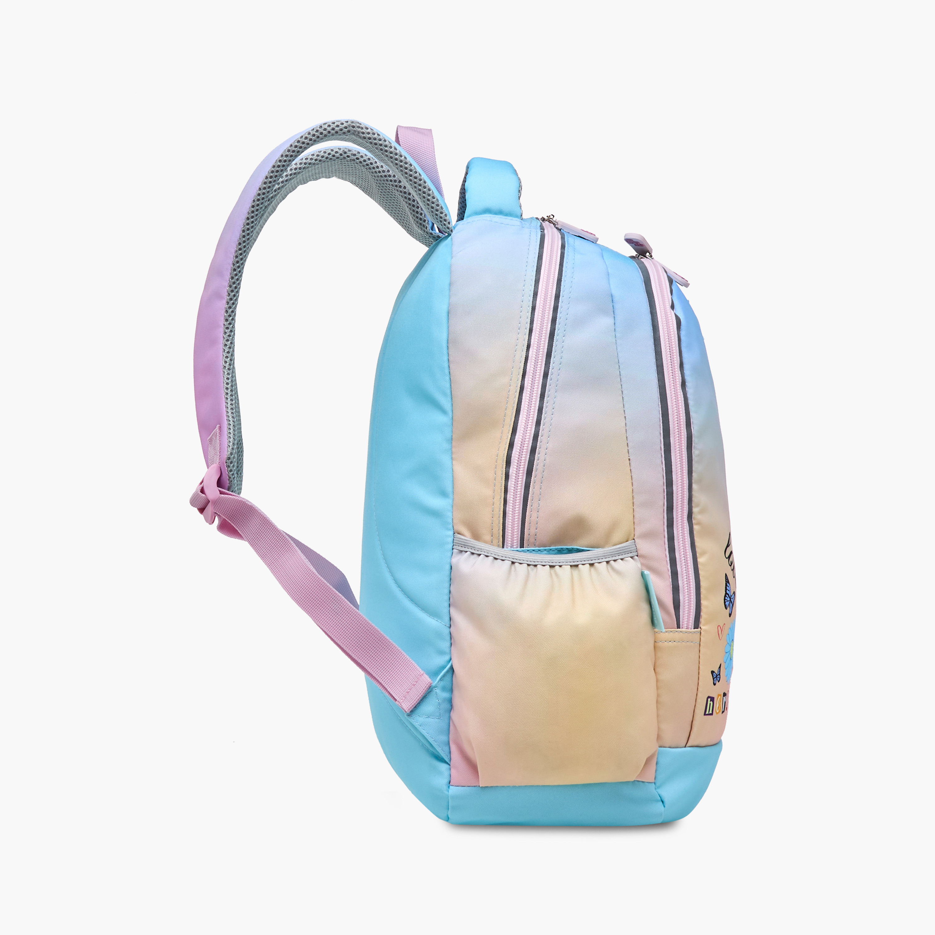 Celebrity Icons Taylor Swift Print Backpack with Laptop Compartment and Zip Closure - 30x15x44 cm-promo_LS20_OMN-image-3