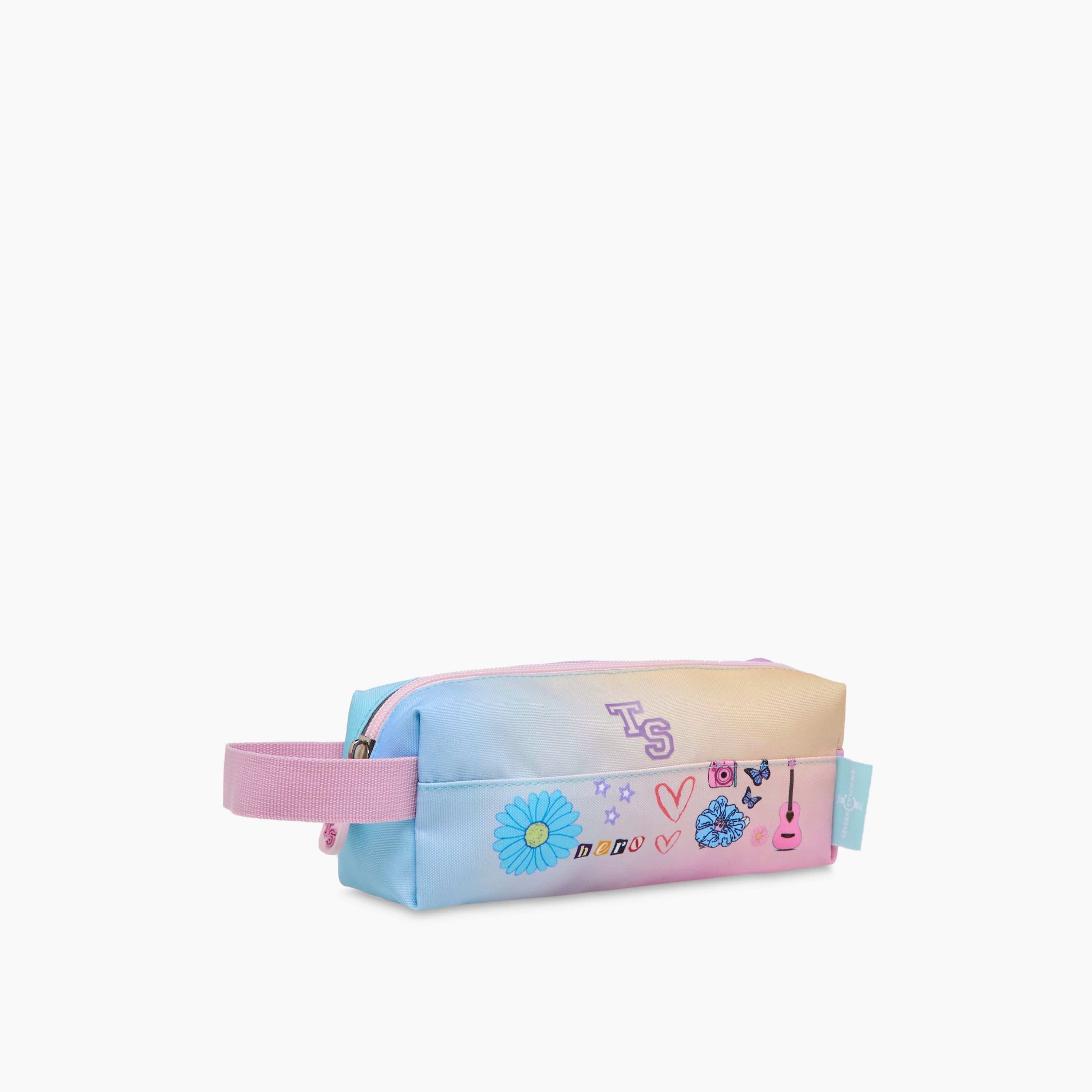 Celebrity Icons Taylor Swift Pencil Pouch with Zip Closure-school-stationery-pencilcases-image-2