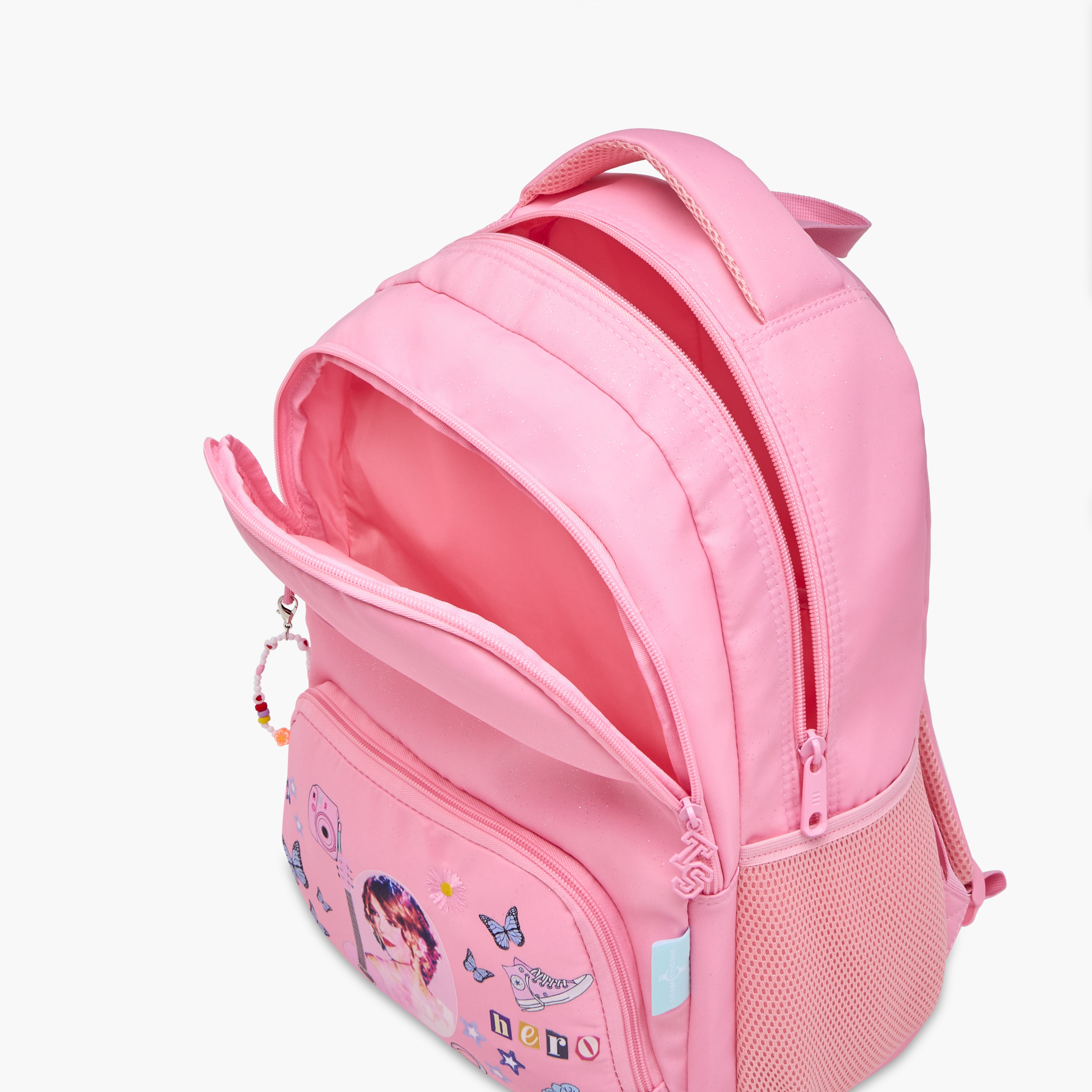 Celebrity Icons Taylor Swift Print Backpack with Adjustable Straps and Zip Closure -  32x15x43 cms-school-bagsandbackpacks-backpacks-image-10