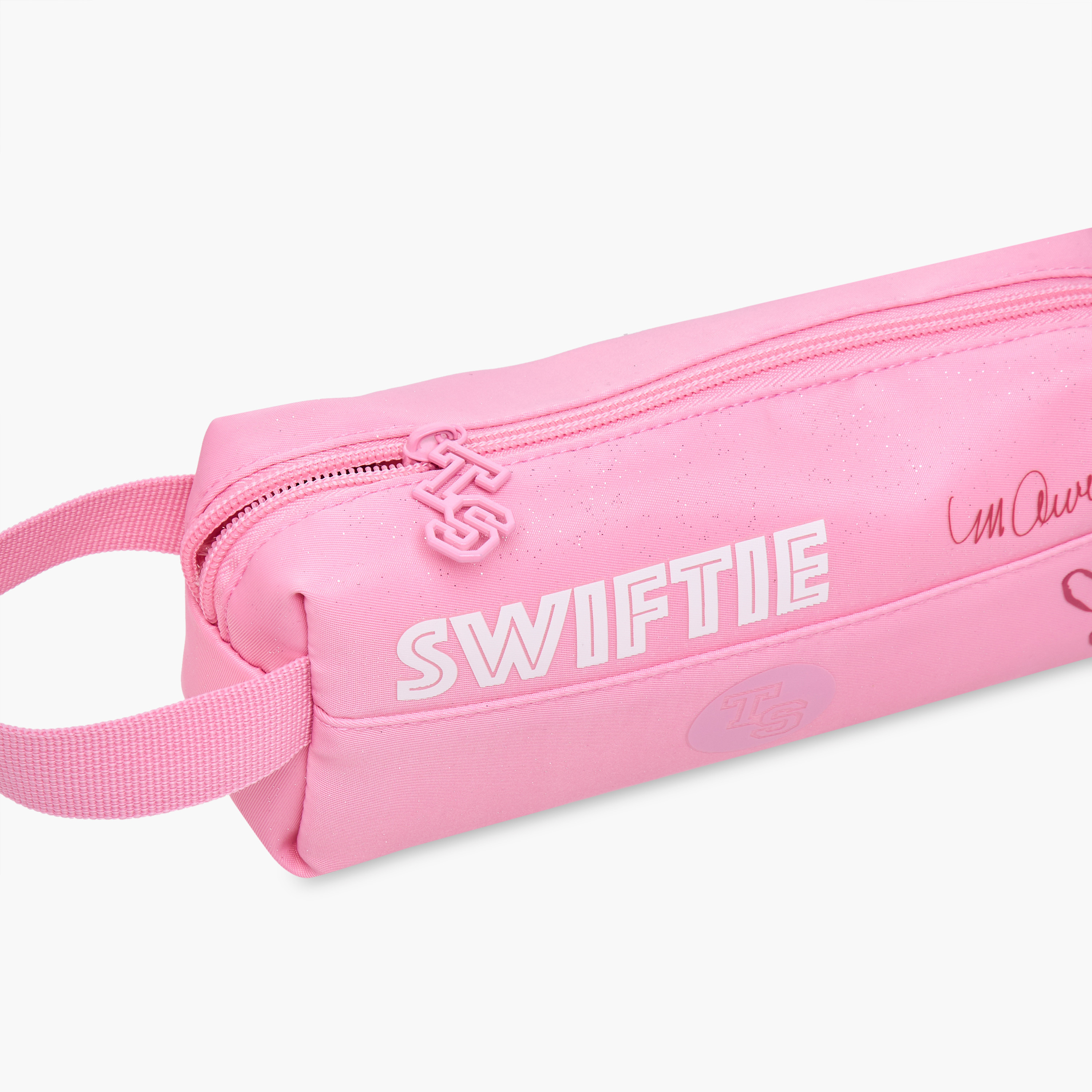 Celebrity Icons Taylor Swift Print School Pouch with Zip Closure-school-stationery-pencilcases-image-5