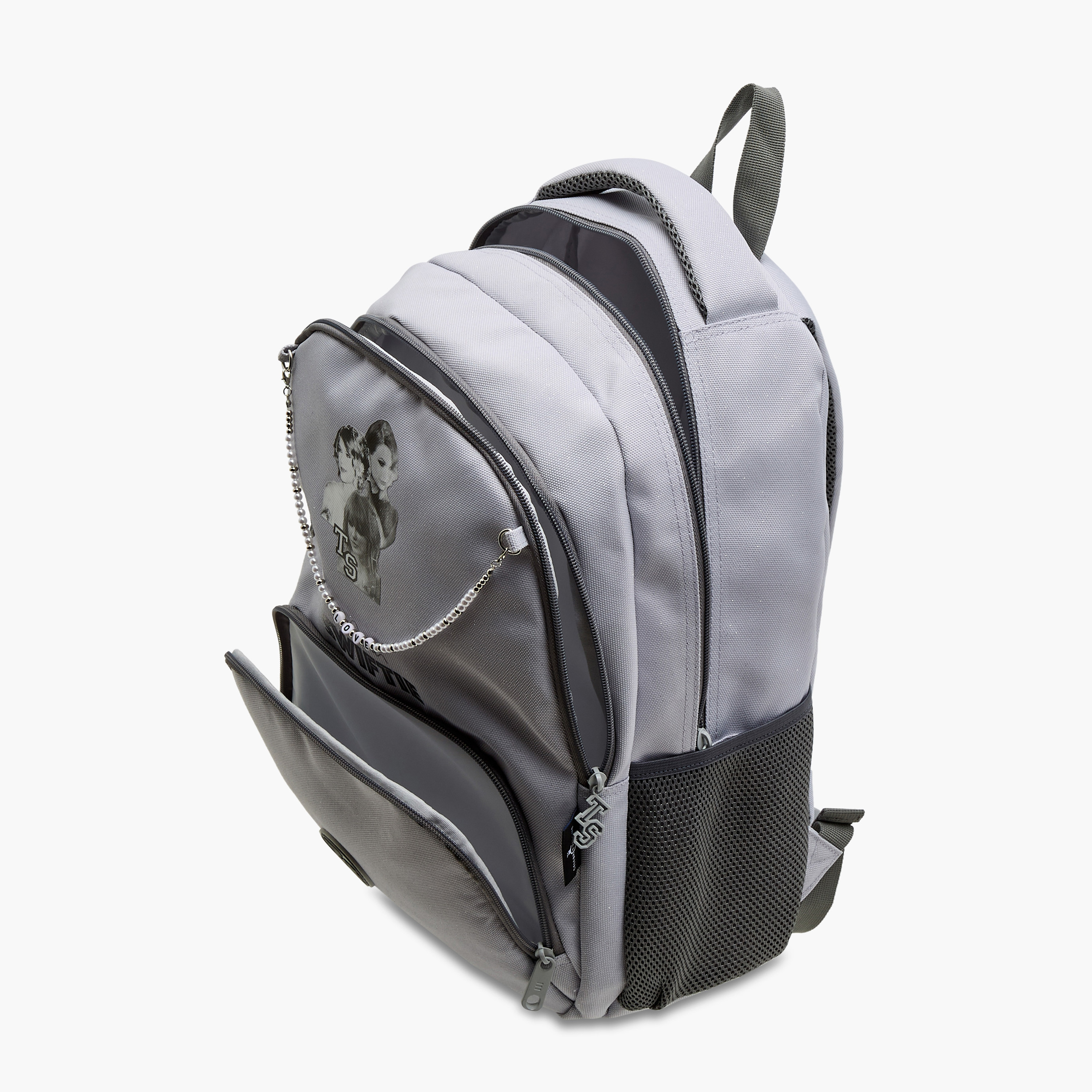 Celebrity Icons Taylor Swift Print Backpack with Adjustable Straps and Zip Closure -  32x15x43 cms-promo_LS20_OMN-image-9