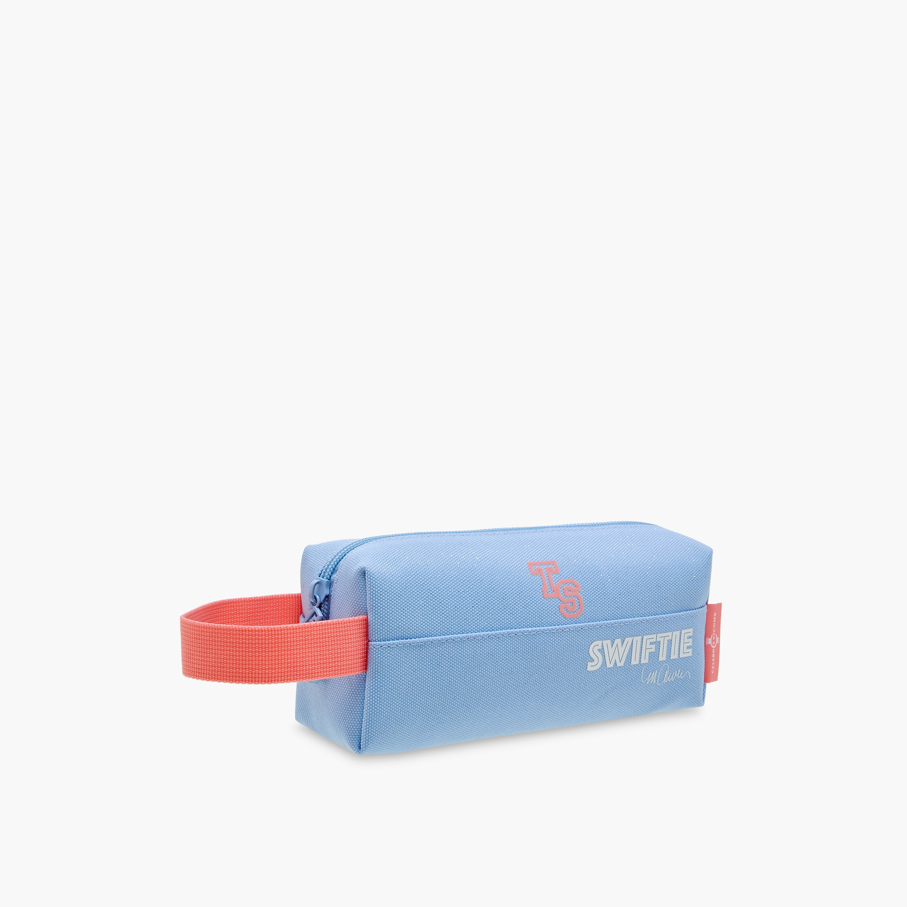 Celebrity Icons Taylor Swift Print Pencil Pouch with Zip Closure-school-stationery-pencilcases-image-2