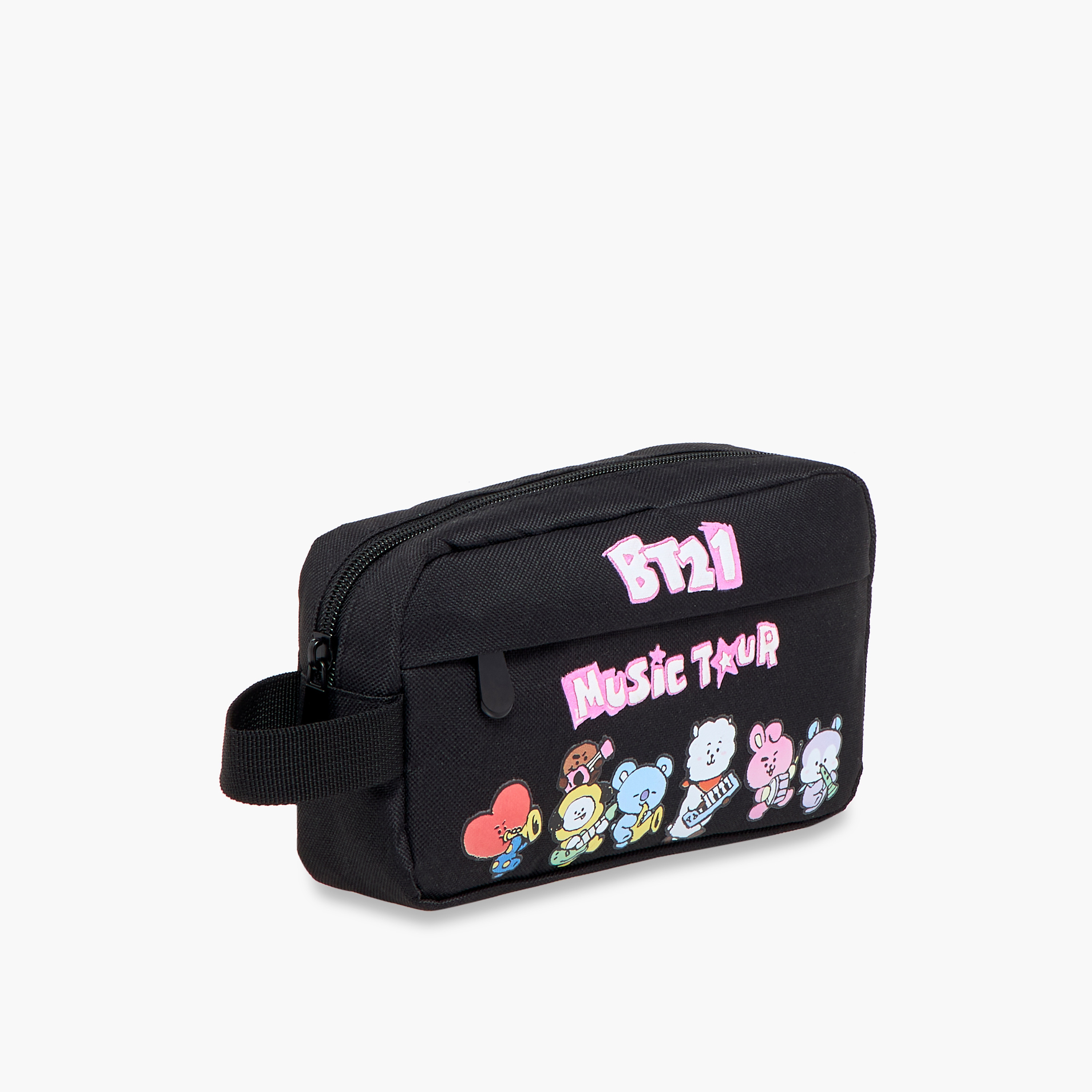 BT21 Printed Pencil Pouch with Zip Closure-school-stationery-pencilcases-image-2