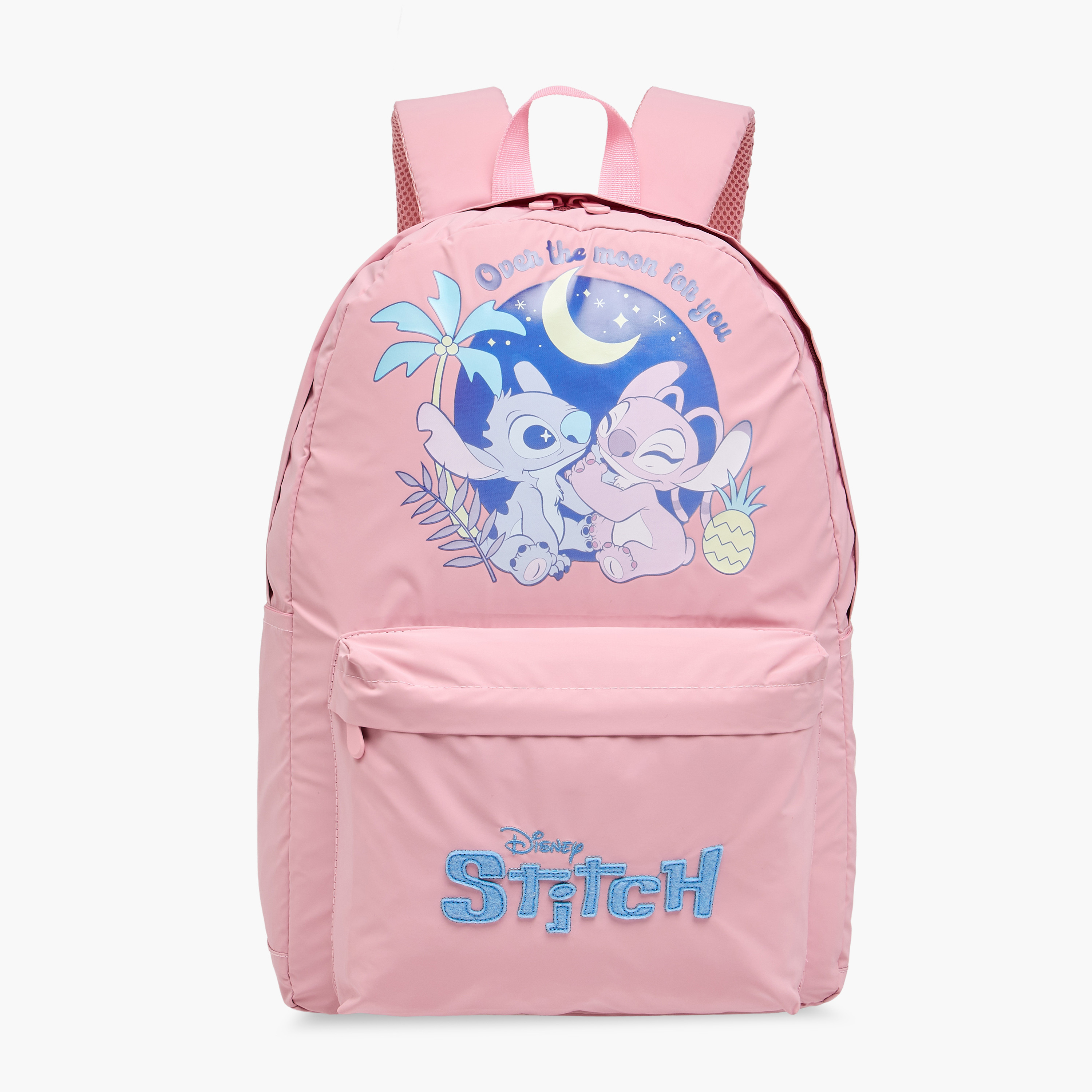 Stitch Printed Backpack with Zip Closure - 64x44x36 cms-promo_LS20_OMN-image-1