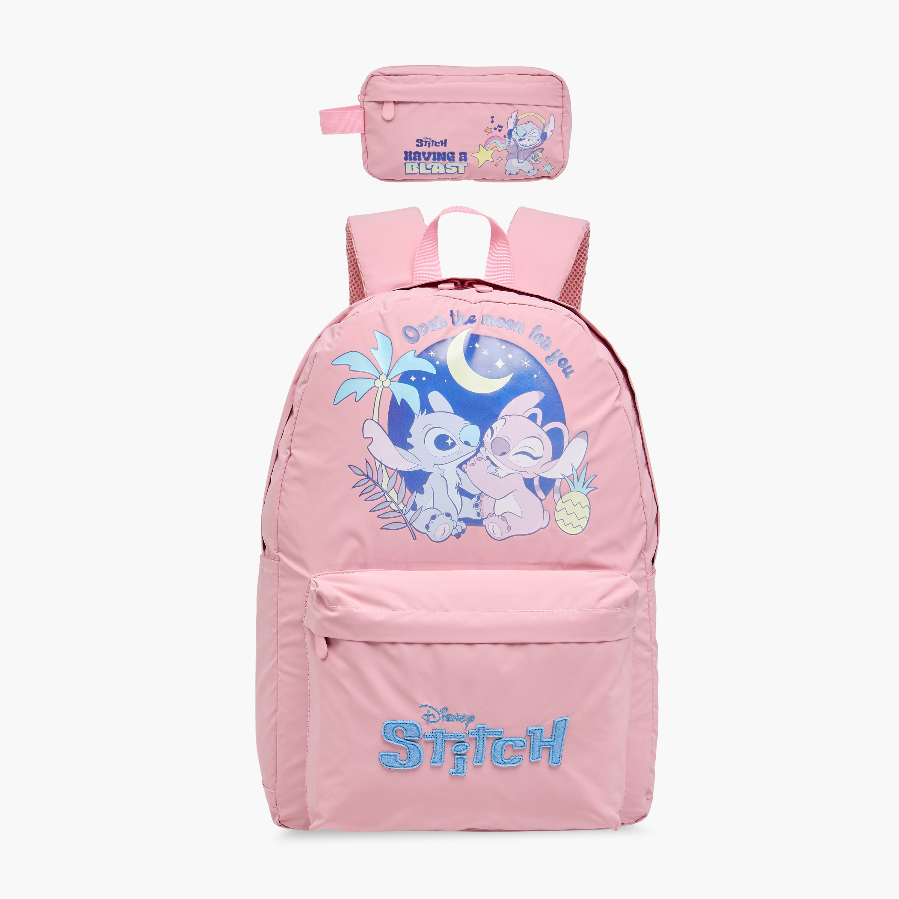 Stitch Printed Backpack with Zip Closure - 64x44x36 cms-promo_LS20_OMN-image-13