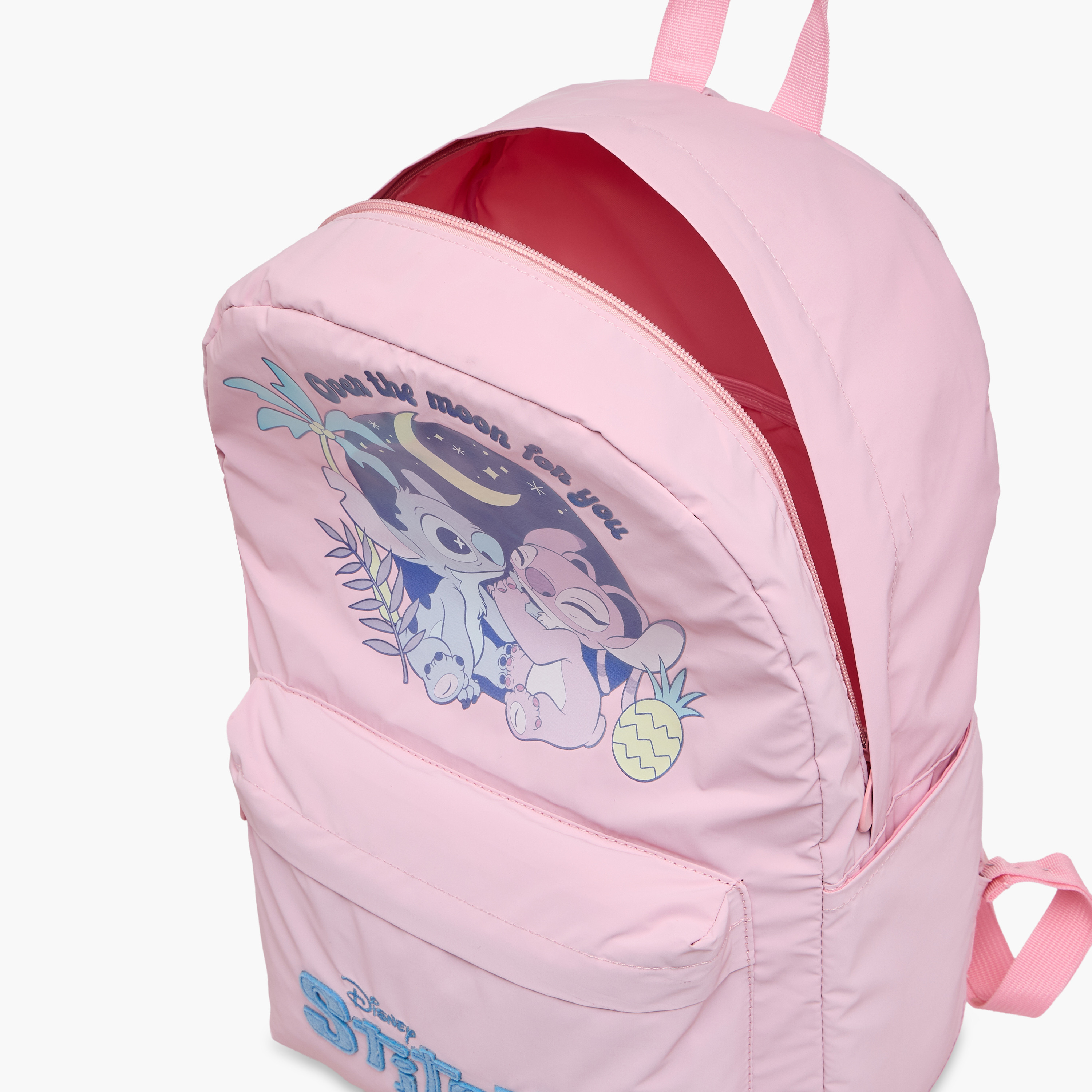 Stitch Printed Backpack with Zip Closure - 64x44x36 cms-promo_LS20_OMN-image-11