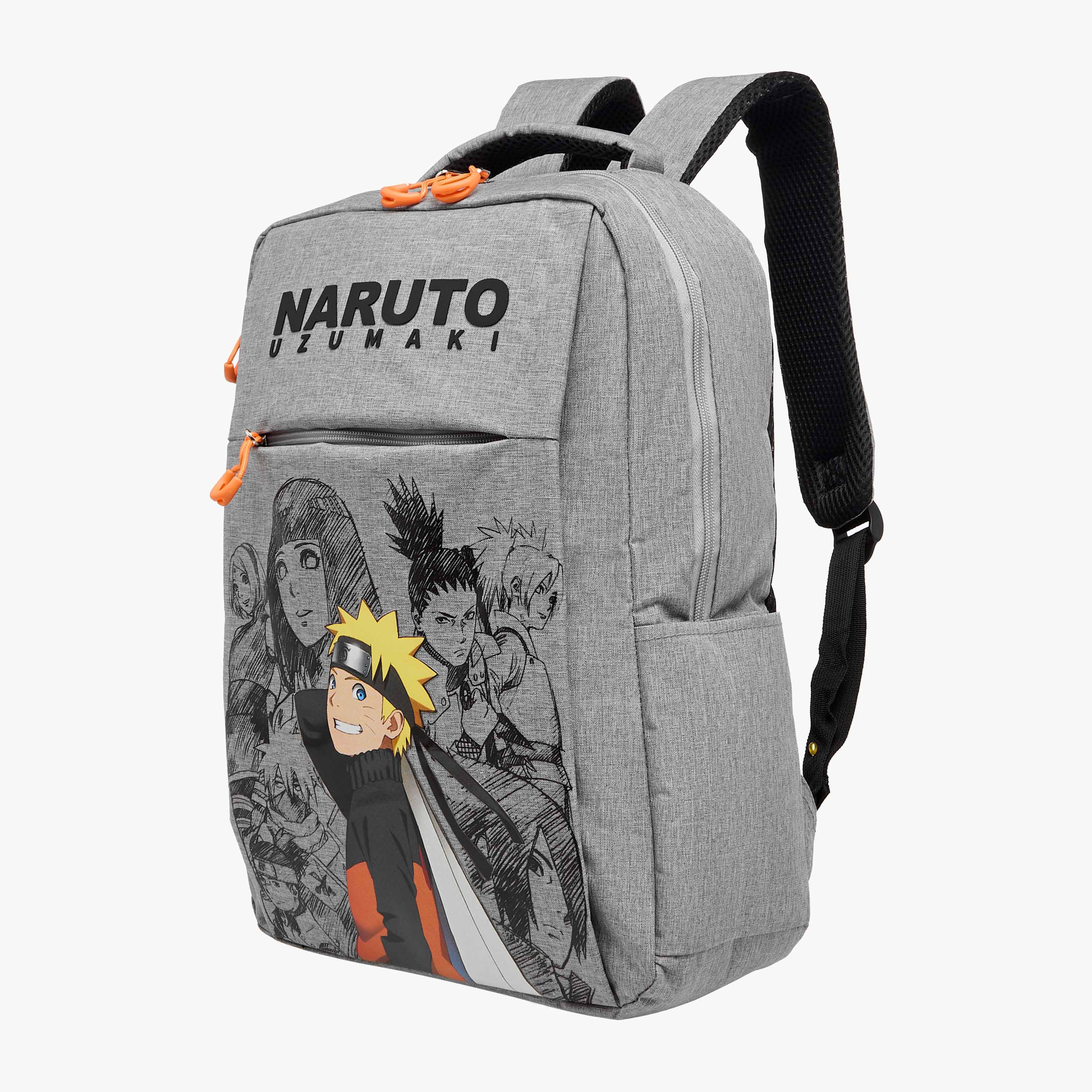 Naruto Print Backpack with Adjustable Shoulder Straps and Zip Closure - 64x44x36 cms-promo_LS20_OMN-image-2