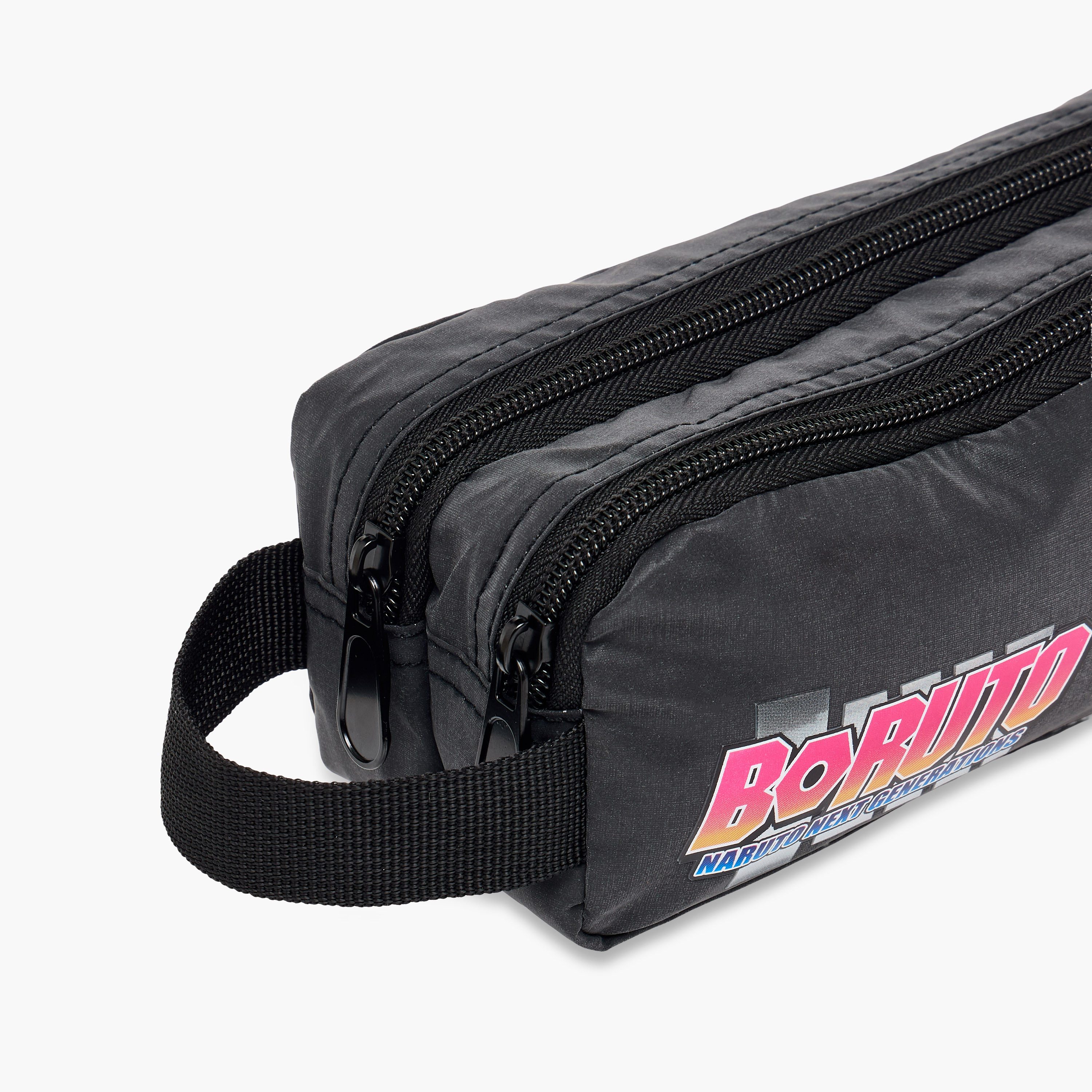 Naruto Print Pencil Case with Zip Closure-school-stationery-pencilcases-image-4
